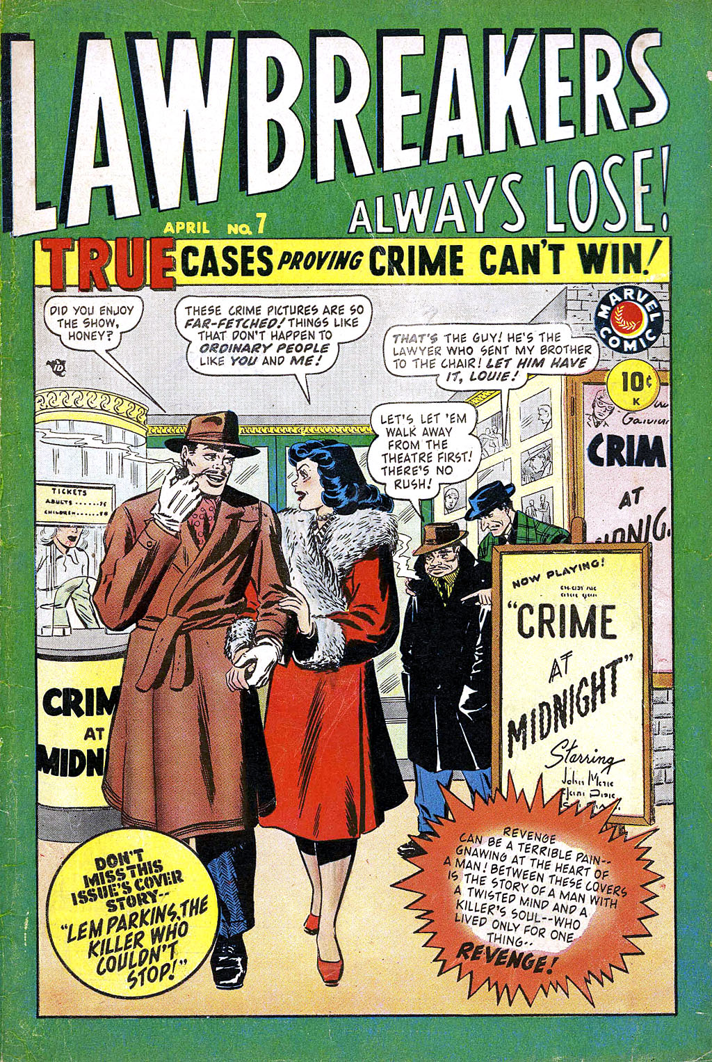 Read online Lawbreakers Always Lose! comic -  Issue #7 - 1