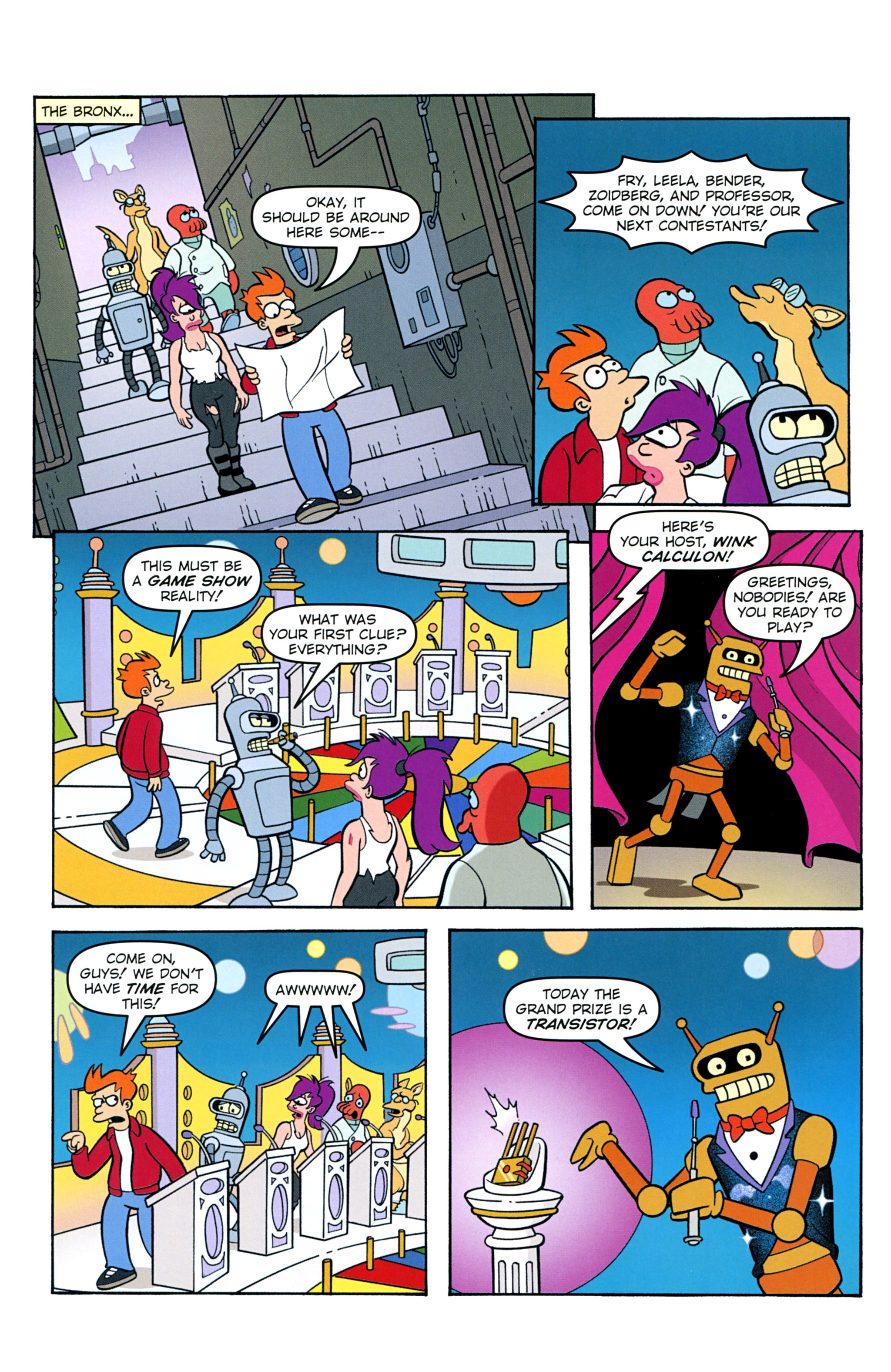 Read online Futurama Comics comic -  Issue #74 - 16