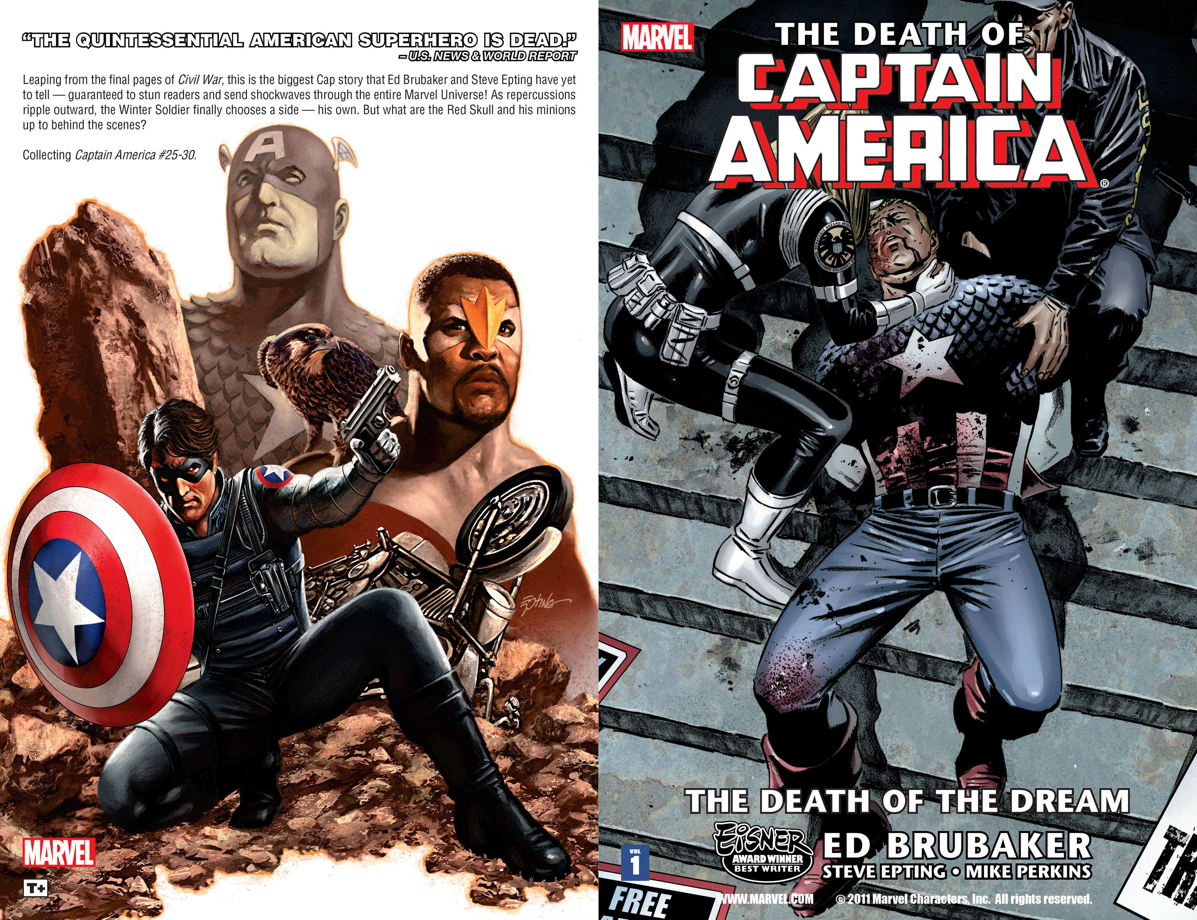 Read online Death of Captain America: The Death of the Dream comic -  Issue # TPB (Part 1) - 2