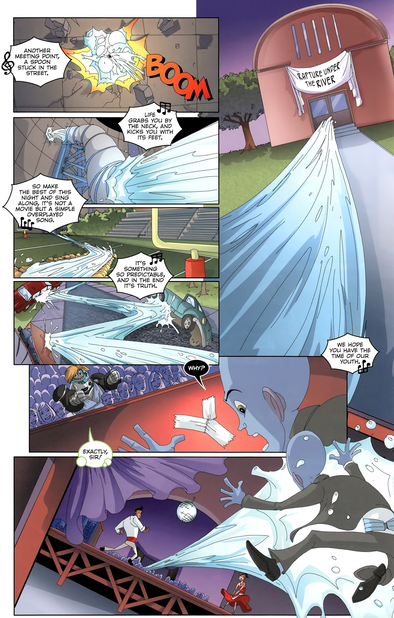 Read online Megamind: Bad. Blue. Brilliant. comic -  Issue #1 - 20