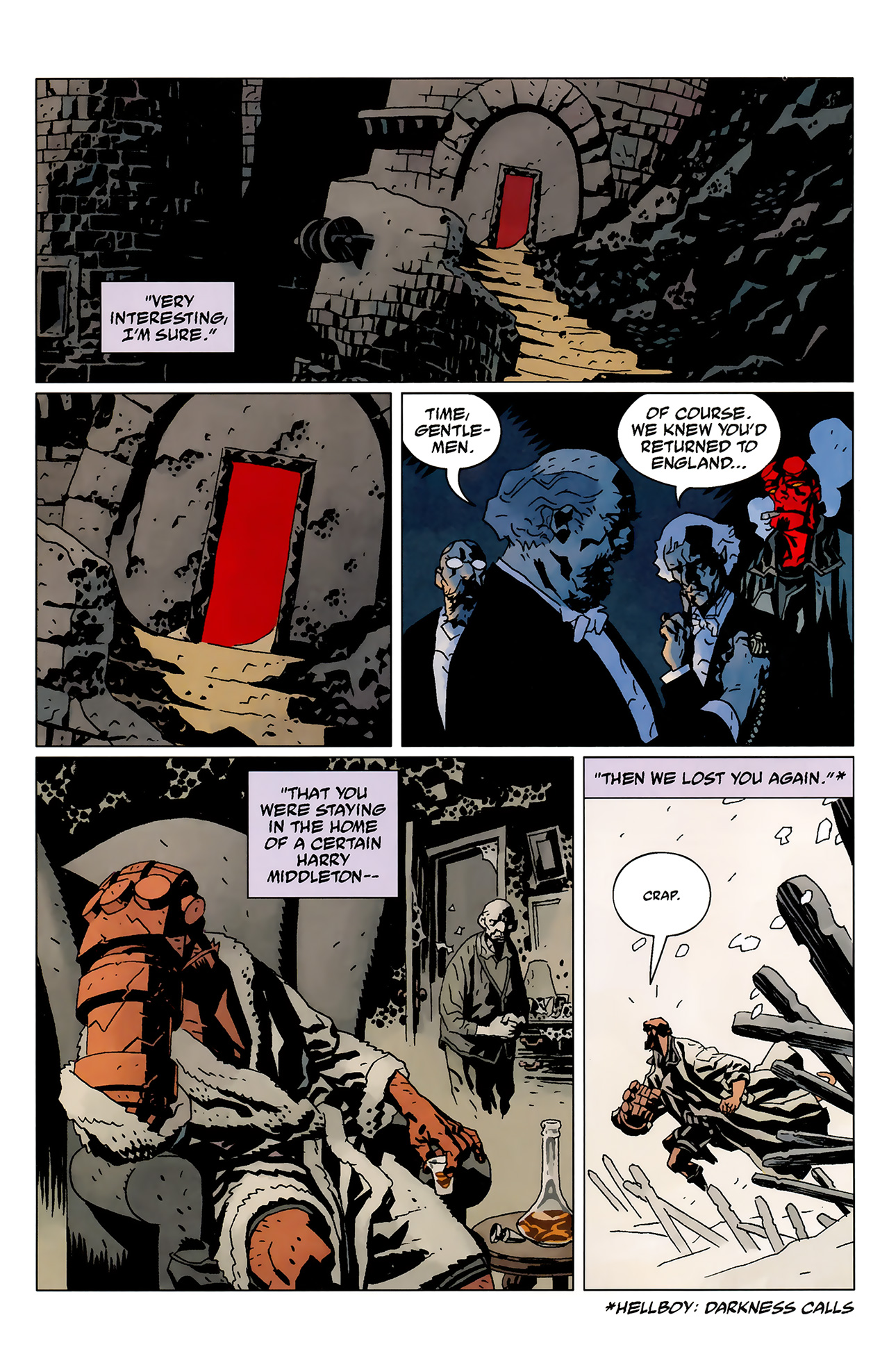 Read online Hellboy: The Wild Hunt comic -  Issue #1 - 11