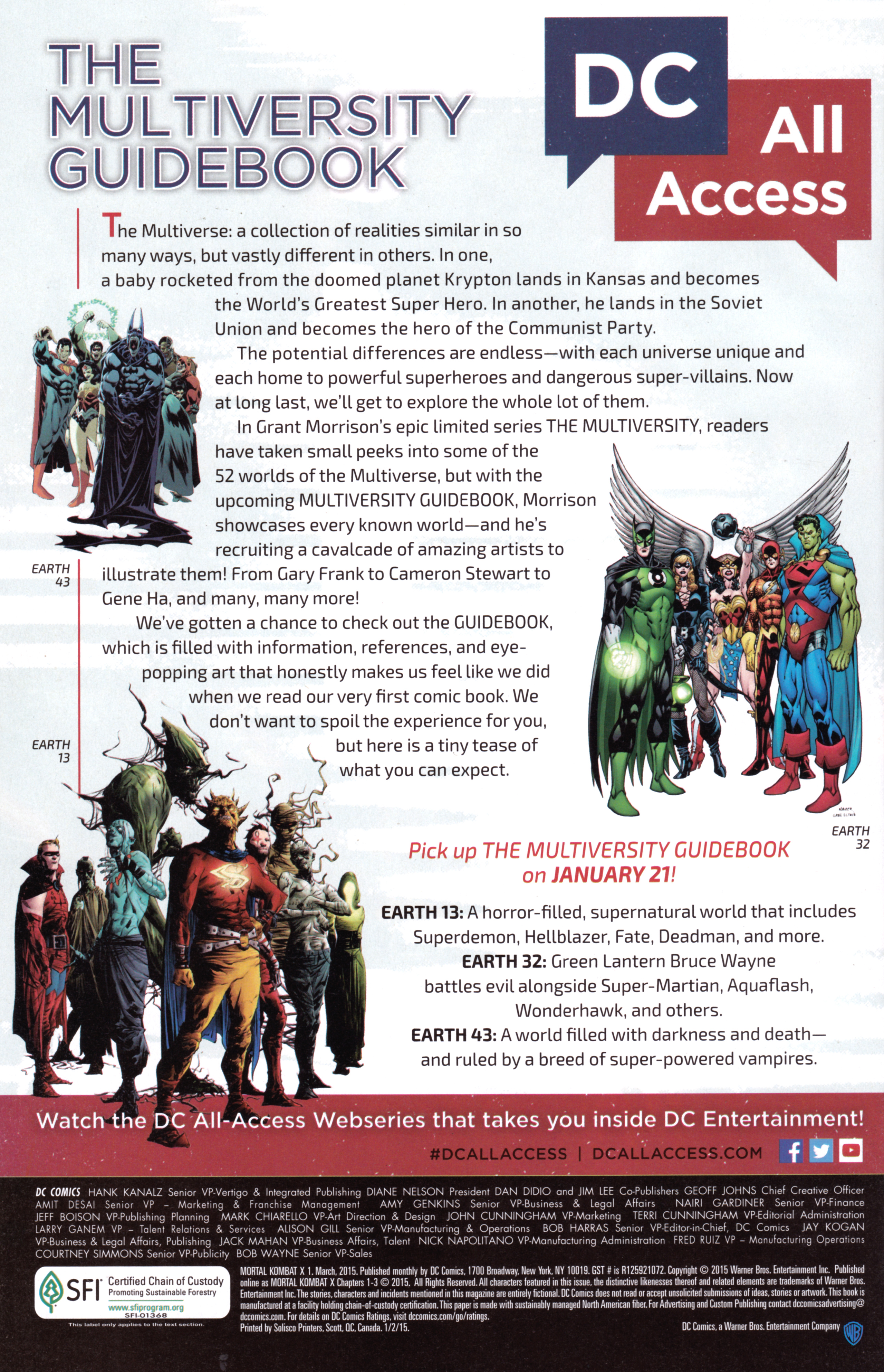 Read online Mortal Kombat X [II] comic -  Issue #1 - 38