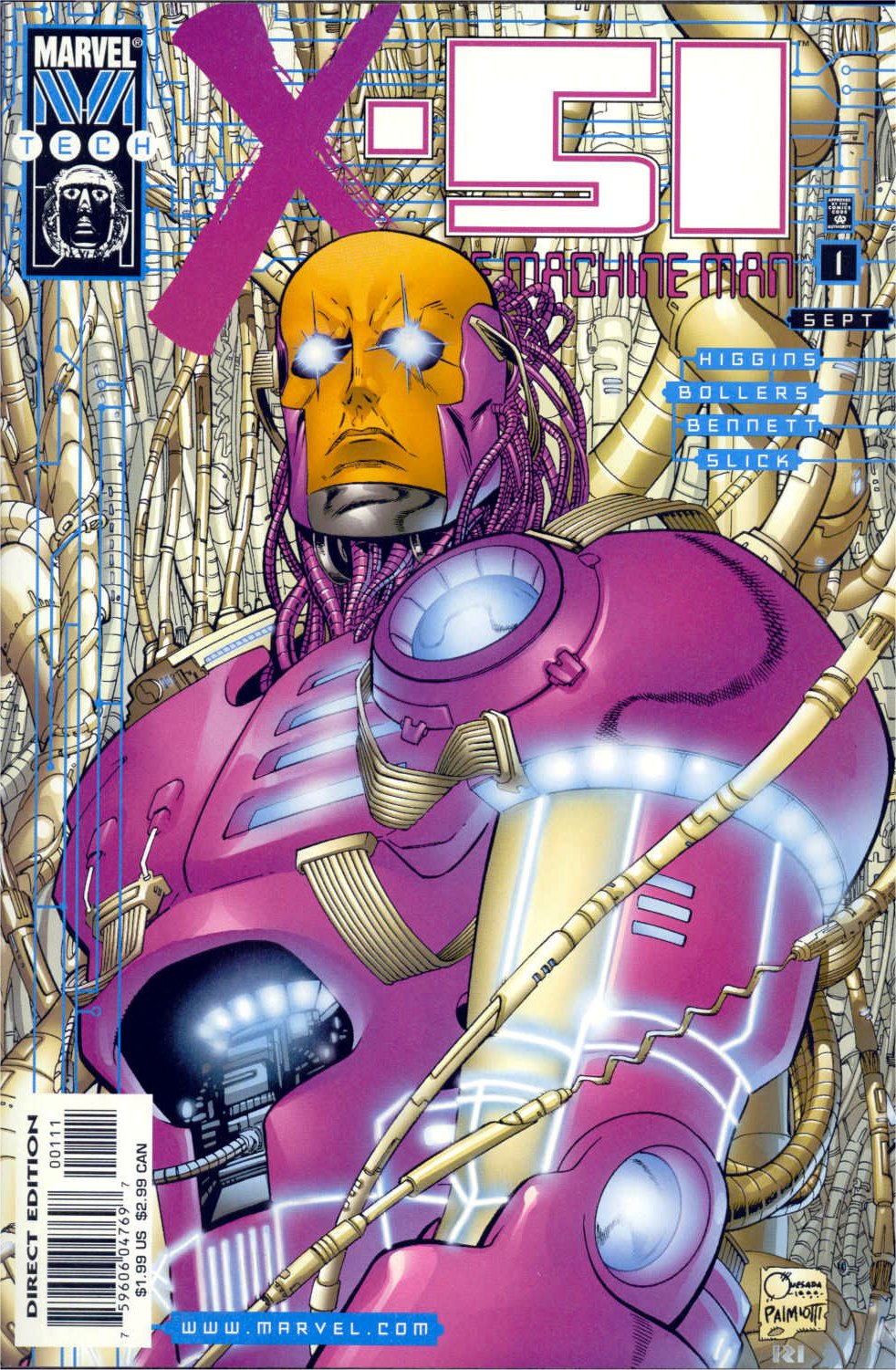 Read online X-51 comic -  Issue #1 - 1