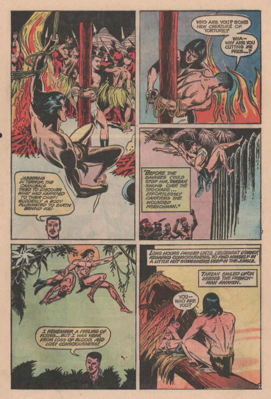 Read online Tarzan (1972) comic -  Issue #226 - 6
