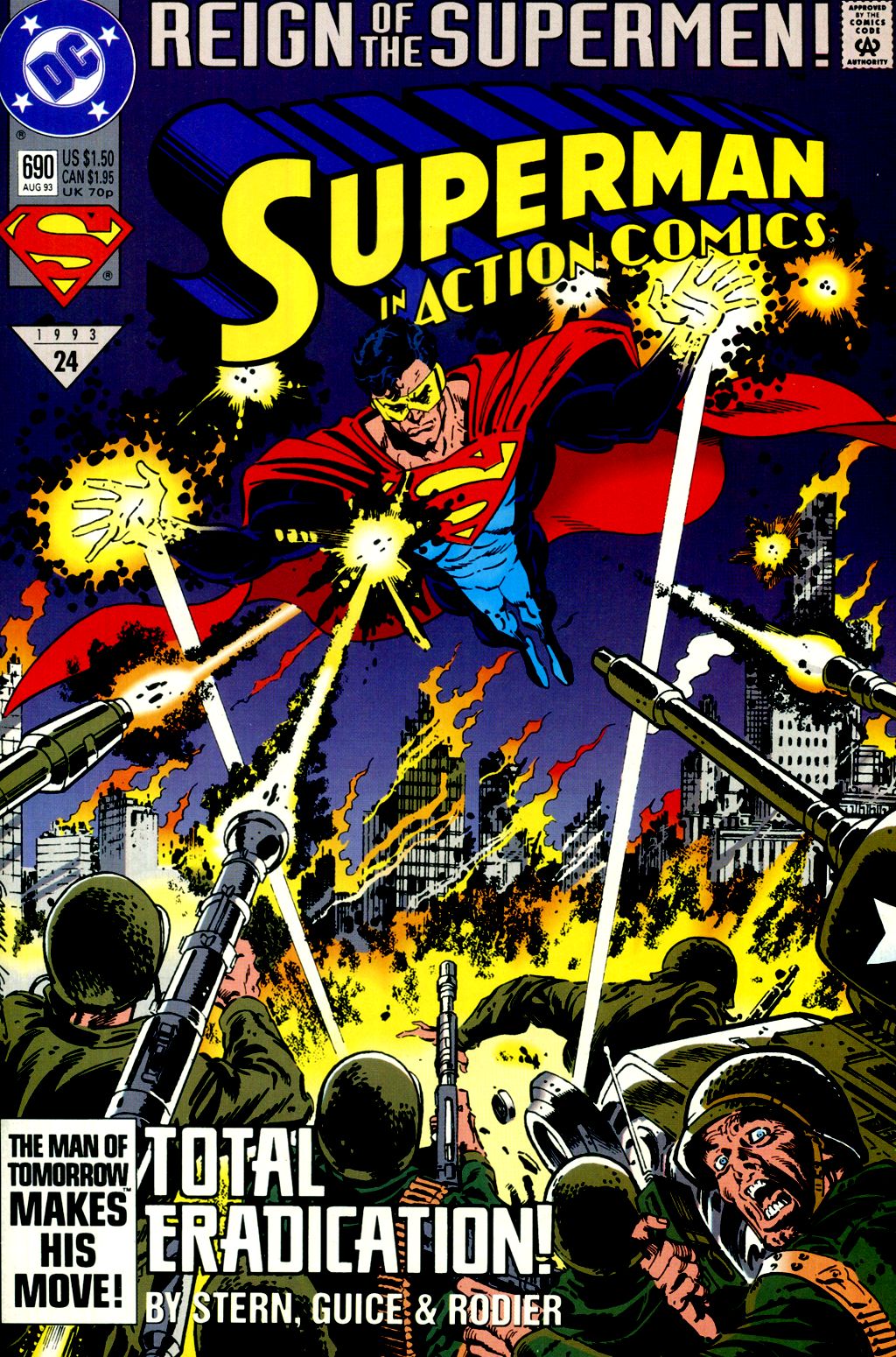Read online Action Comics (1938) comic -  Issue #690 - 1