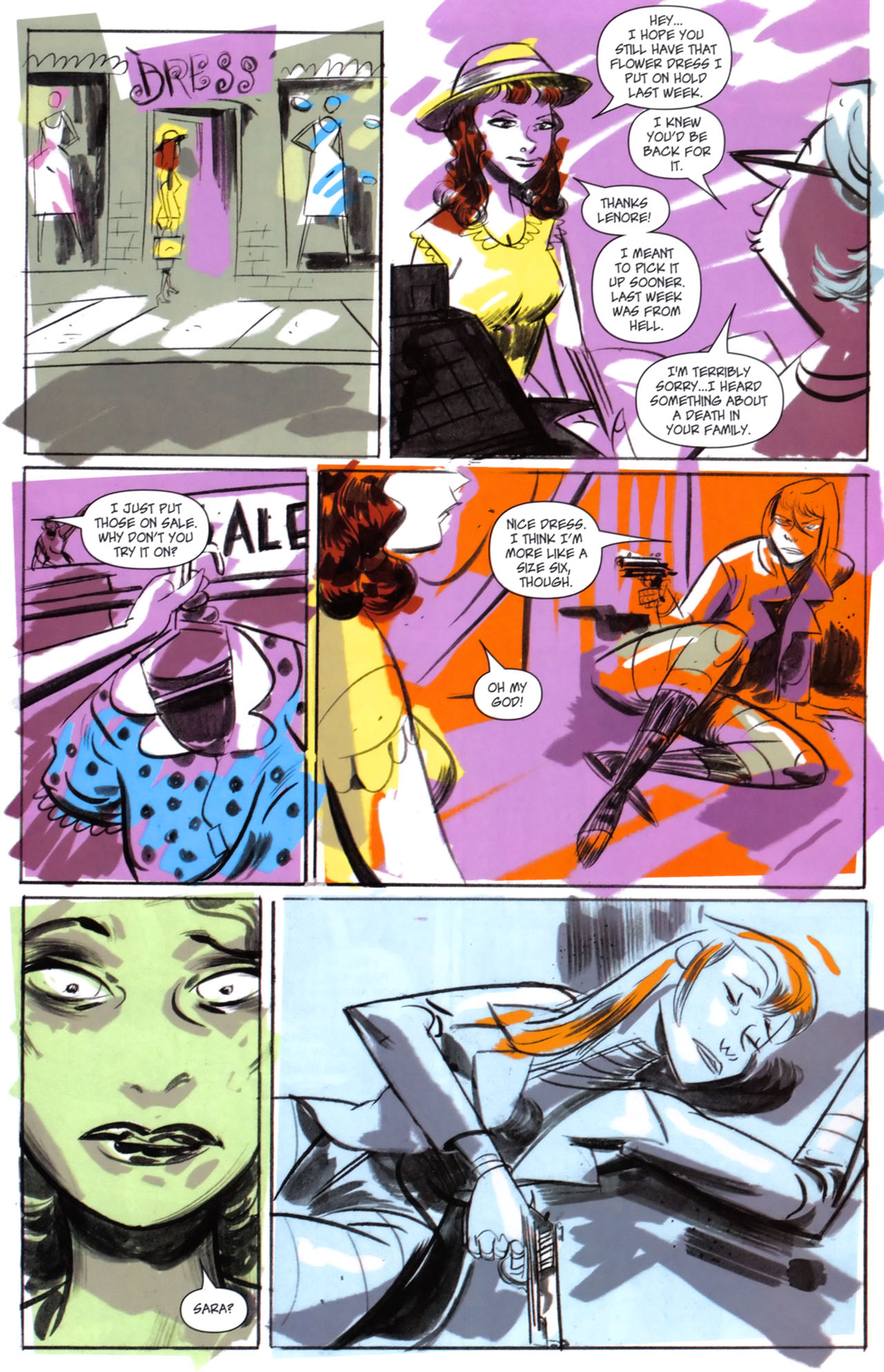 Read online Killing Girl comic -  Issue #3 - 17