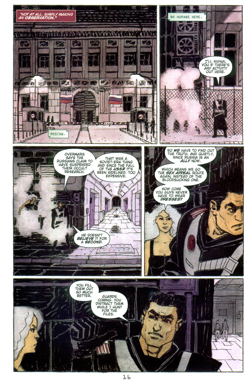 Read online CVO: Covert Vampiric Operations - Artifact comic -  Issue #2 - 17