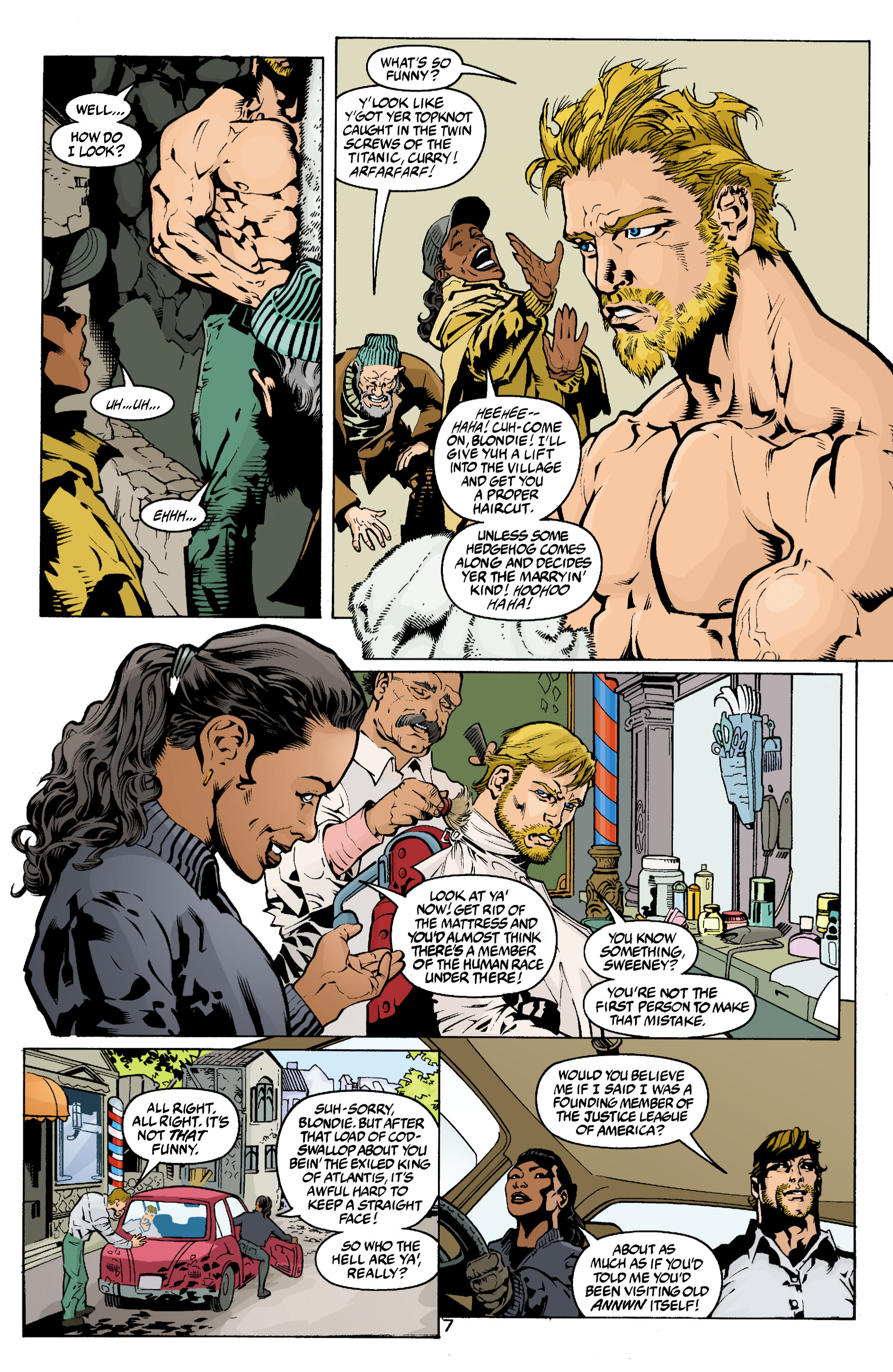 Read online Aquaman (2003) comic -  Issue #3 - 7