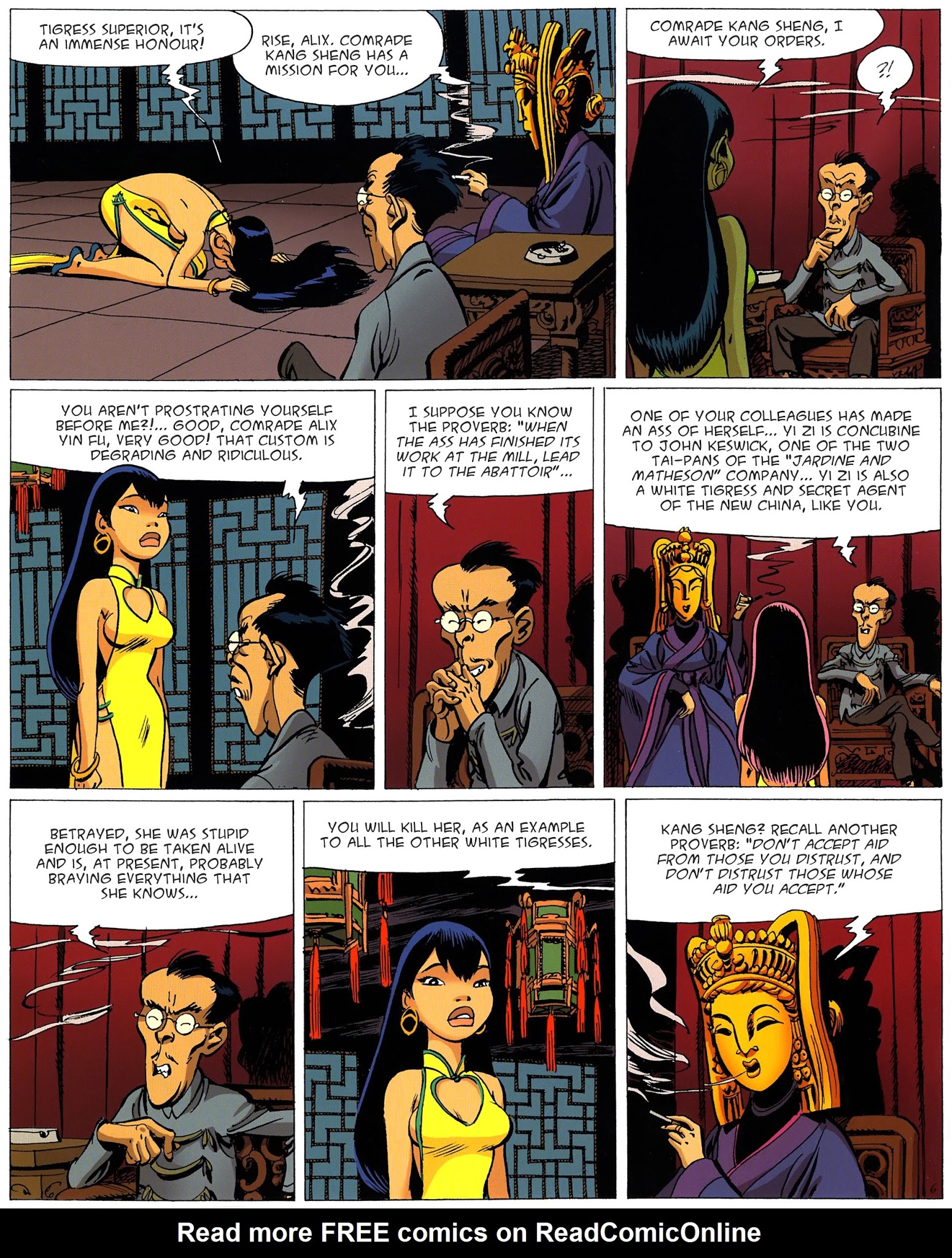 Read online Tigresse Blanche comic -  Issue #4 - 9