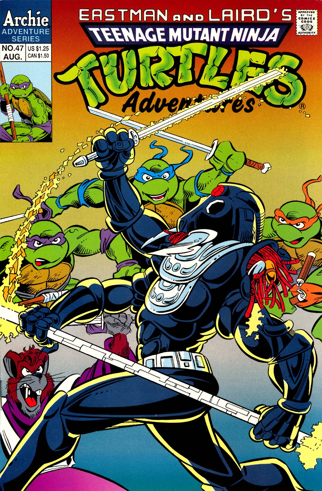 Teenage Mutant Ninja Turtles Adventures (1989) issue 47 - Page 1