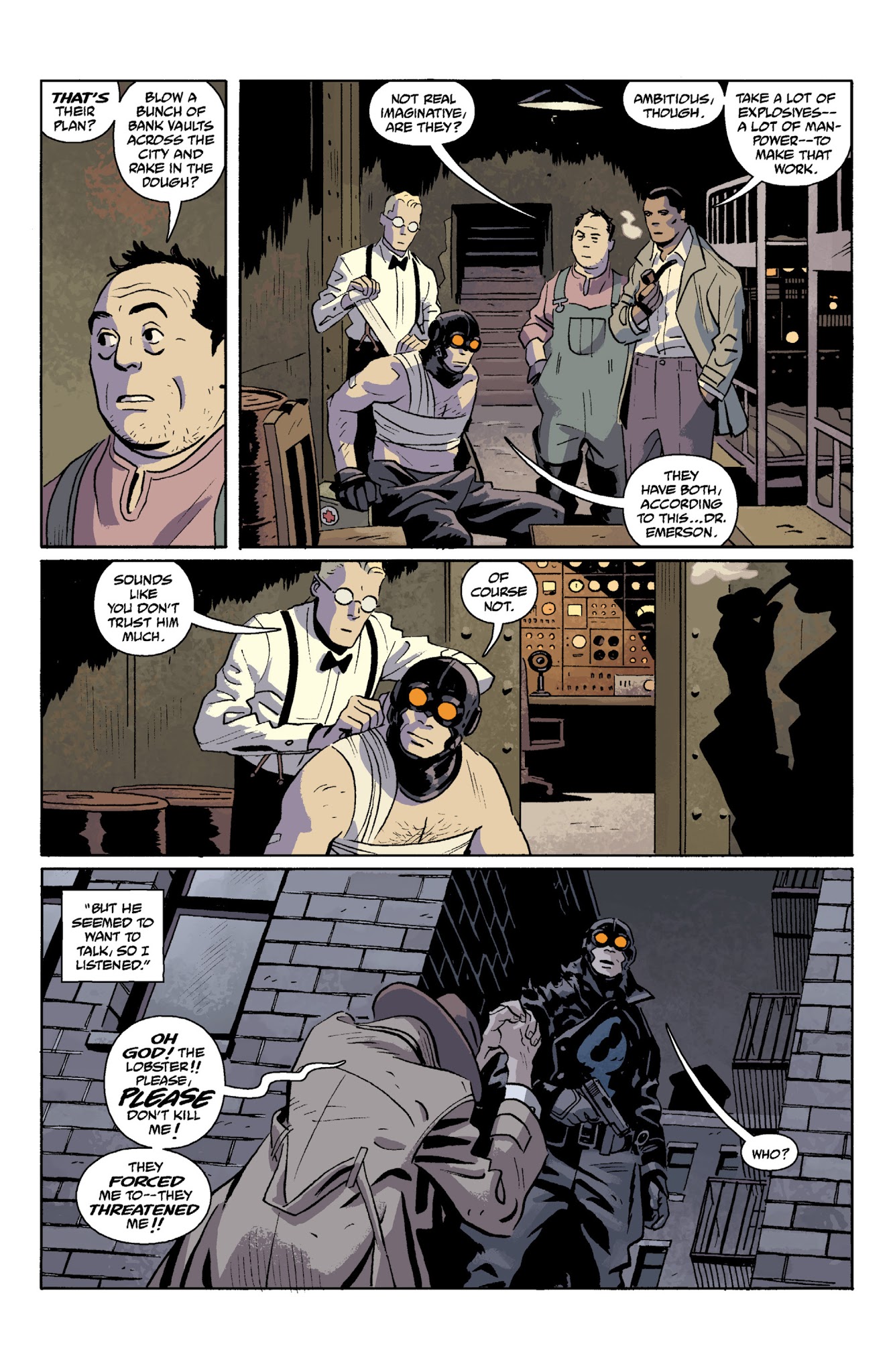Read online Lobster Johnson: Get the Lobster comic -  Issue # TPB - 68