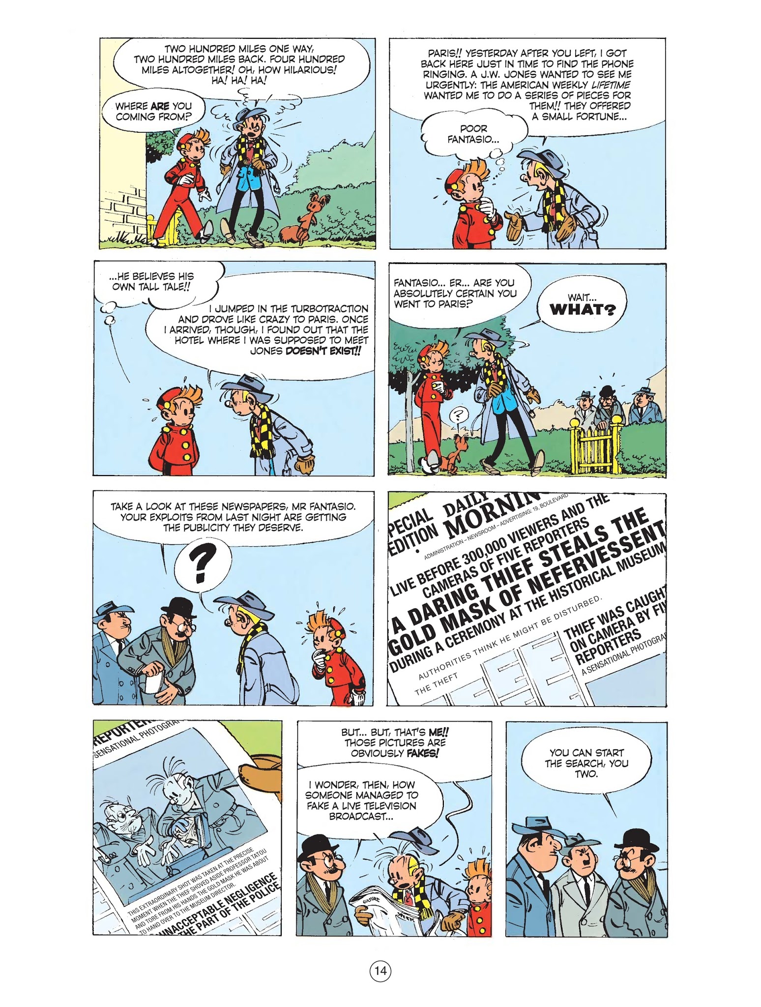 Read online Spirou & Fantasio (2009) comic -  Issue #11 - 16
