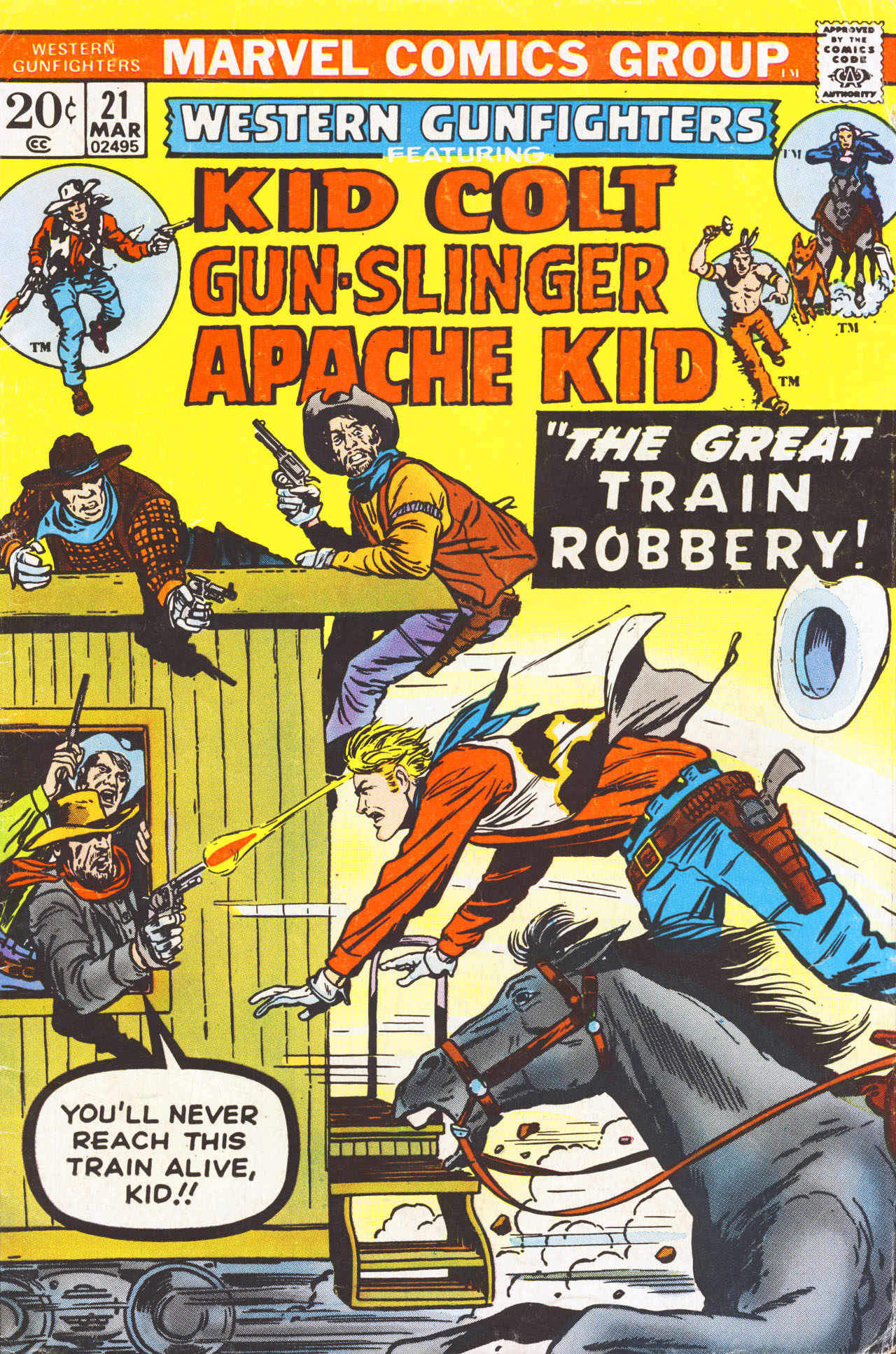 Read online Western Gunfighters comic -  Issue #21 - 1