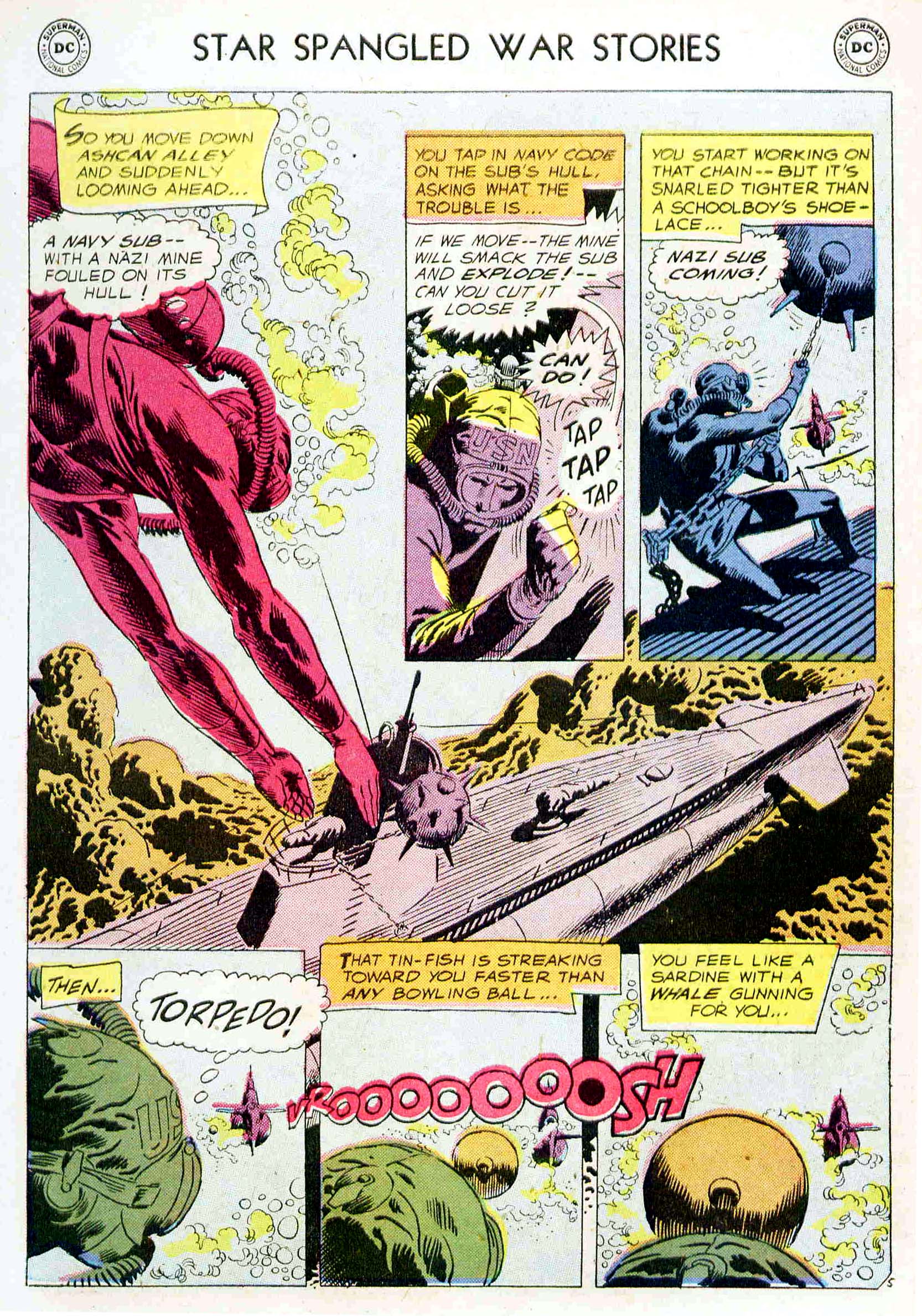 Read online Star Spangled War Stories (1952) comic -  Issue #67 - 7