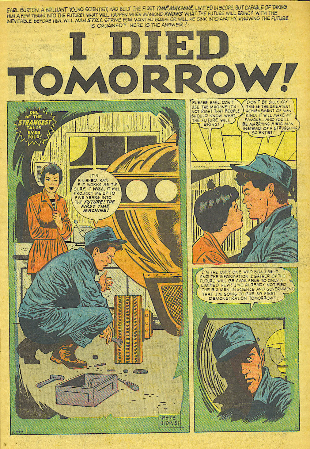 Read online Strange Tales (1951) comic -  Issue #53 - 2