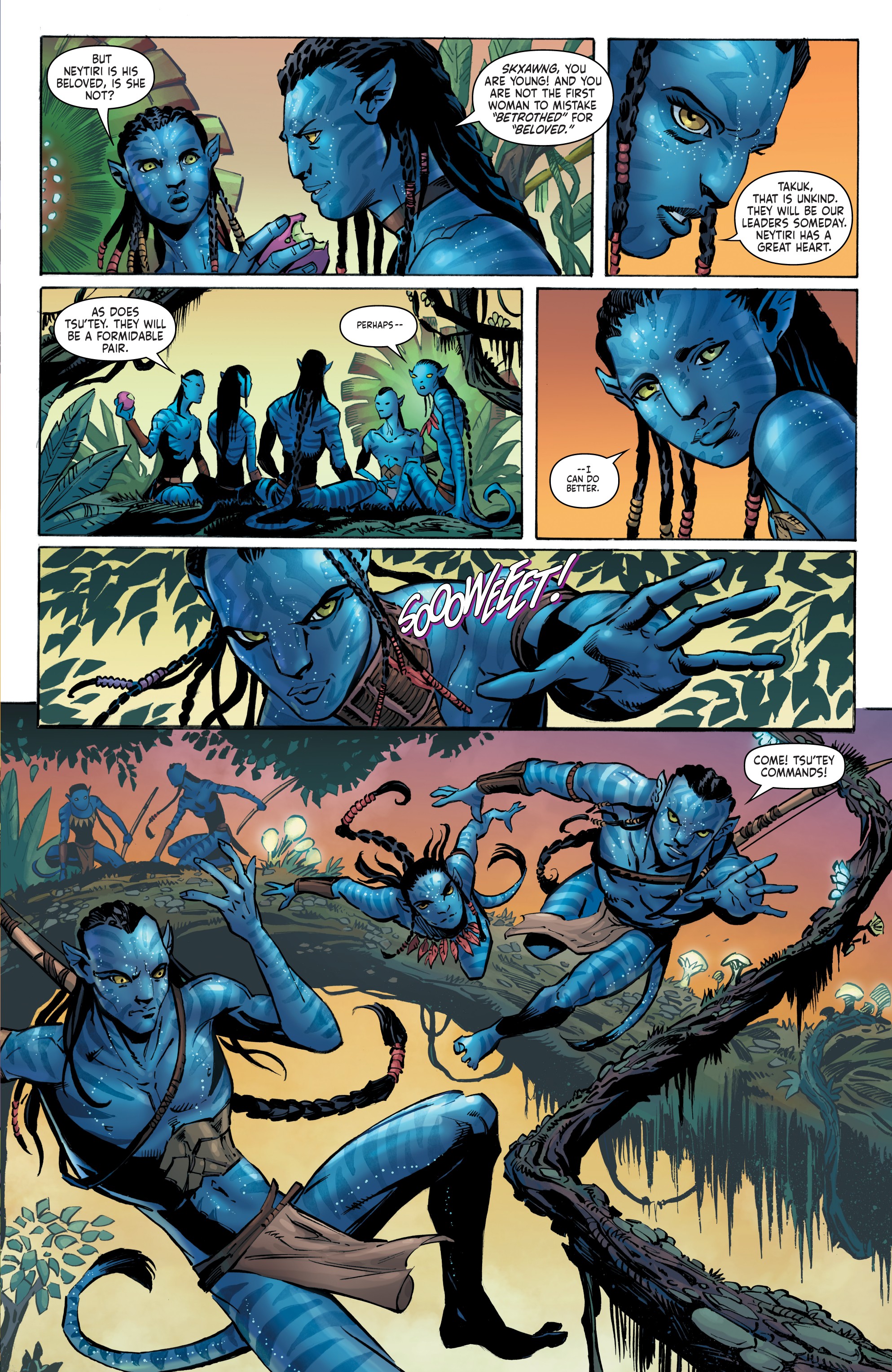 Read online Avatar: Tsu'tey's Path comic -  Issue #1 - 13