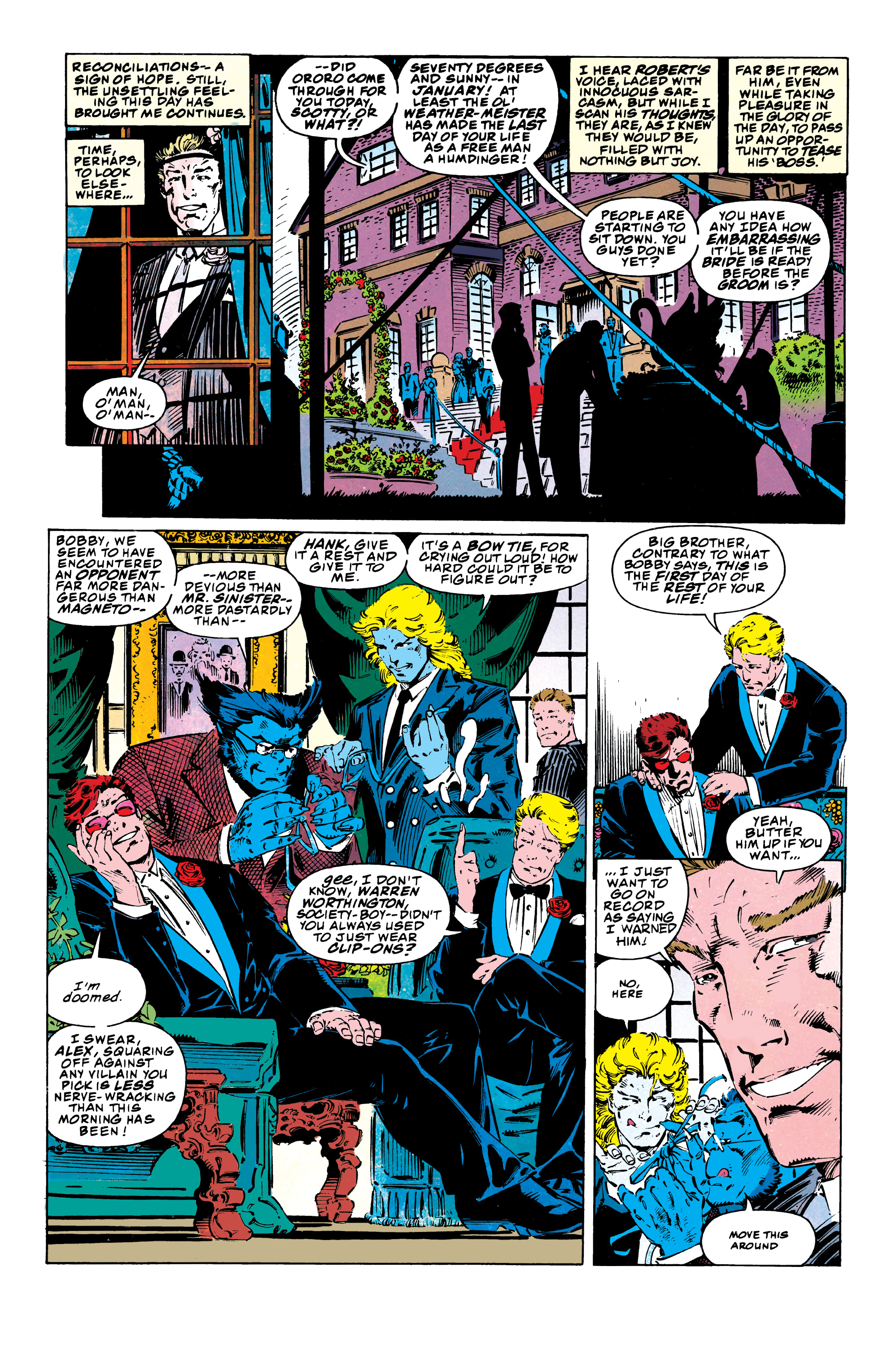 Read online X-Men Weddings comic -  Issue # TPB - 7