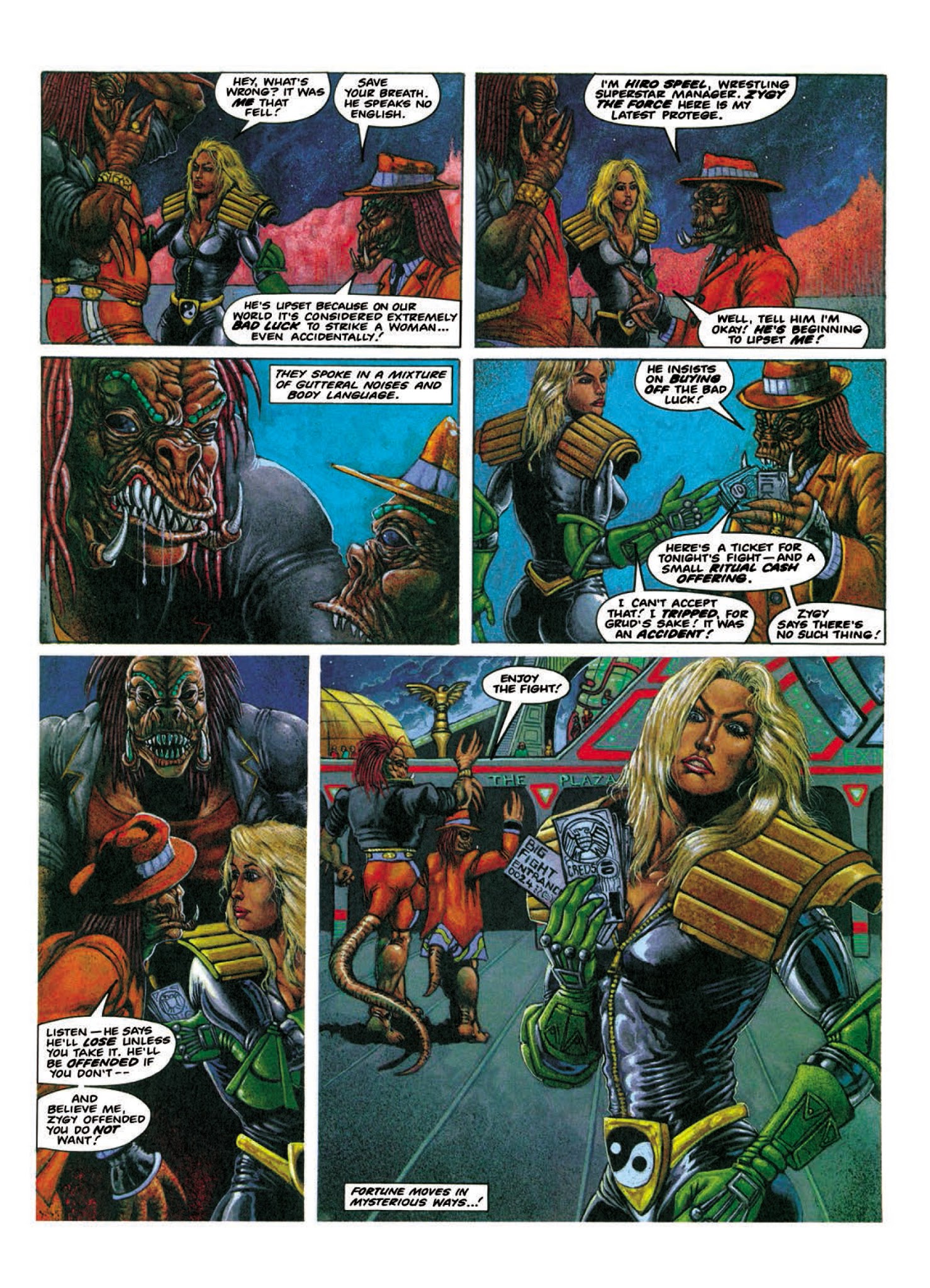 Read online Judge Anderson: The Psi Files comic -  Issue # TPB 2 - 199