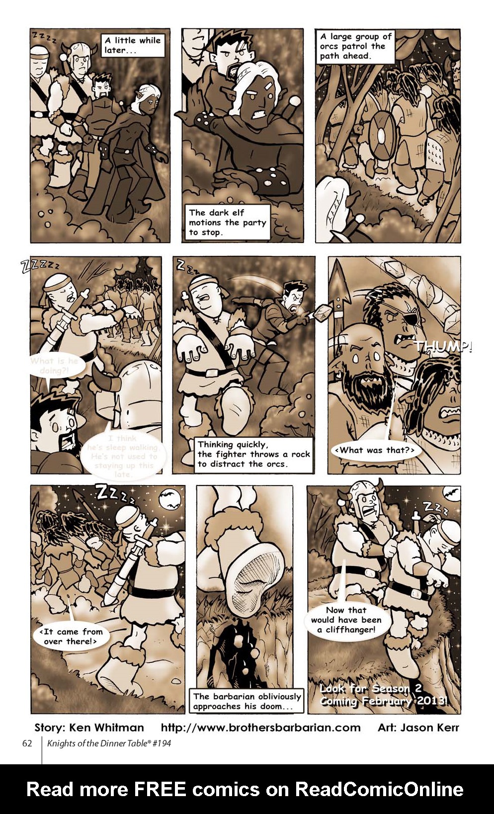 Read online Knights of the Dinner Table comic -  Issue #194 - 64