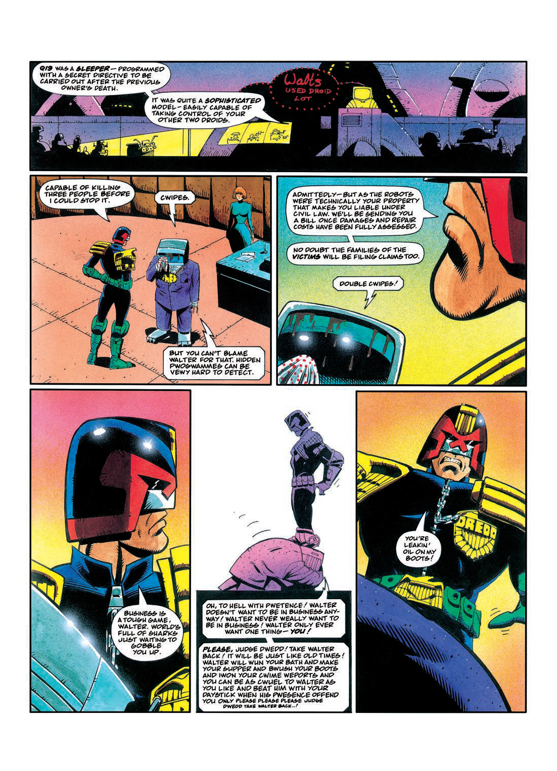 Read online Judge Dredd: The Restricted Files comic -  Issue # TPB 3 - 147