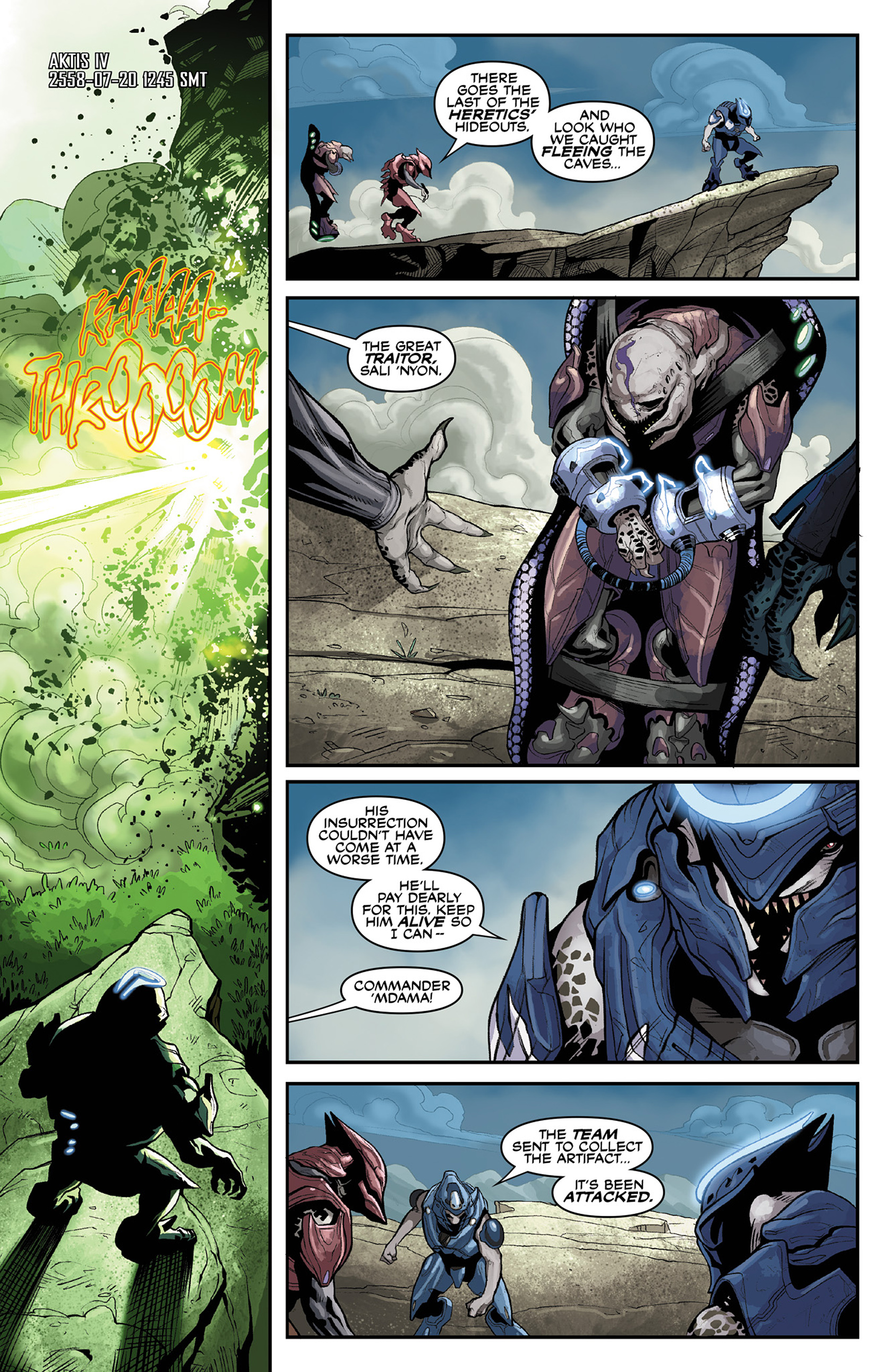 Read online Halo: Escalation comic -  Issue #16 - 15