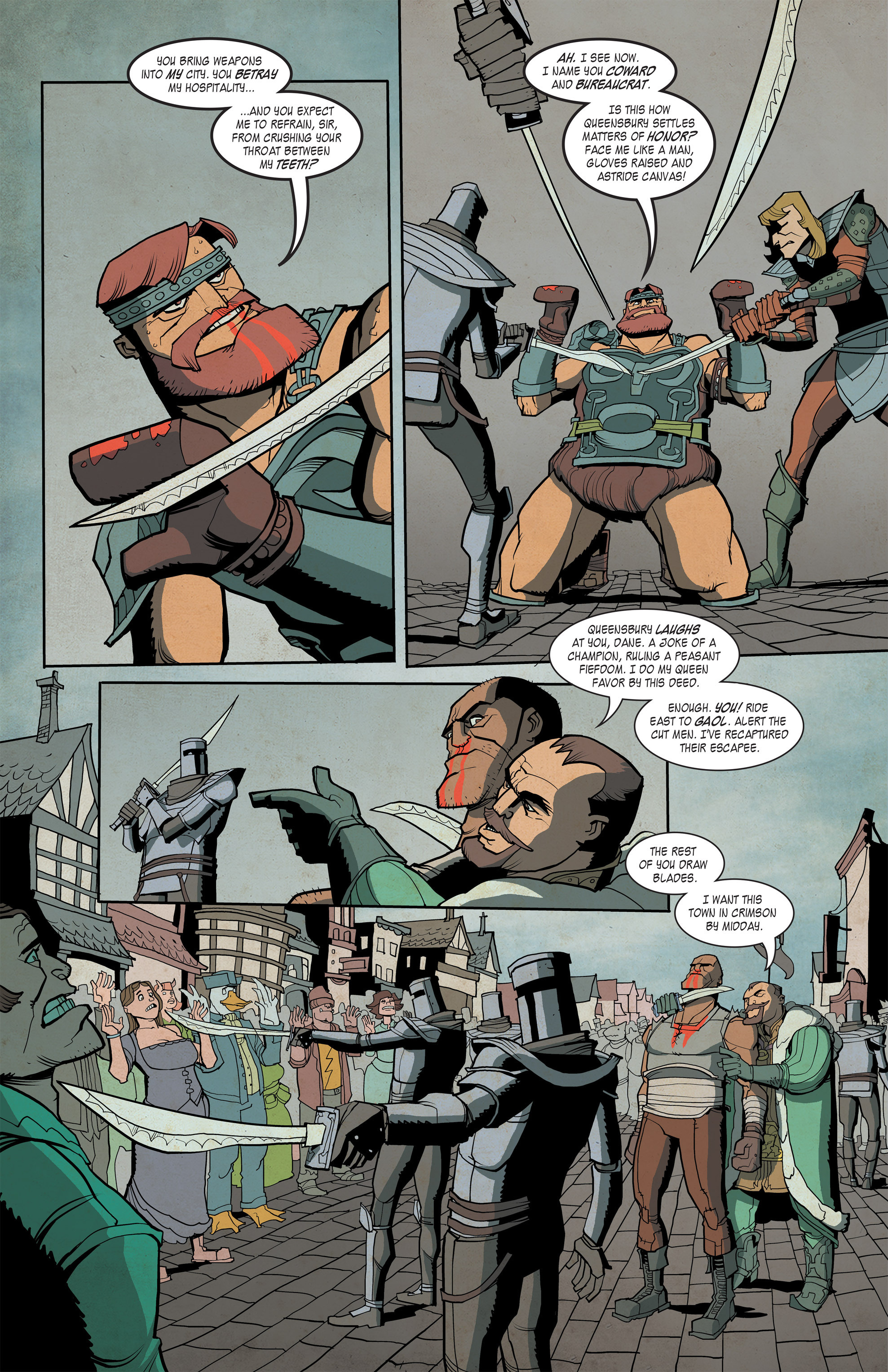 Read online Kings and Canvas comic -  Issue #4 - 5