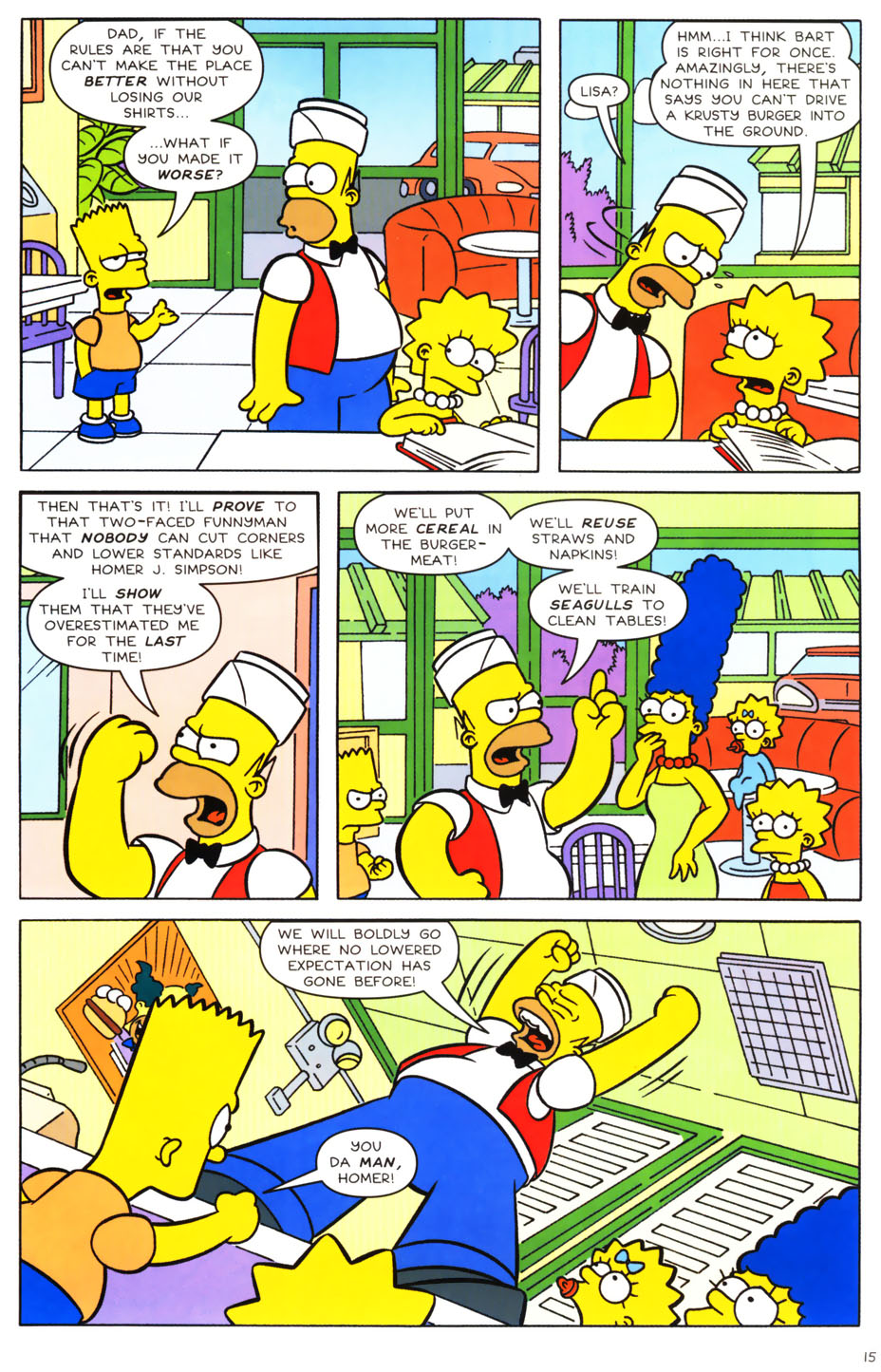 Read online Simpsons Comics comic -  Issue #92 - 16