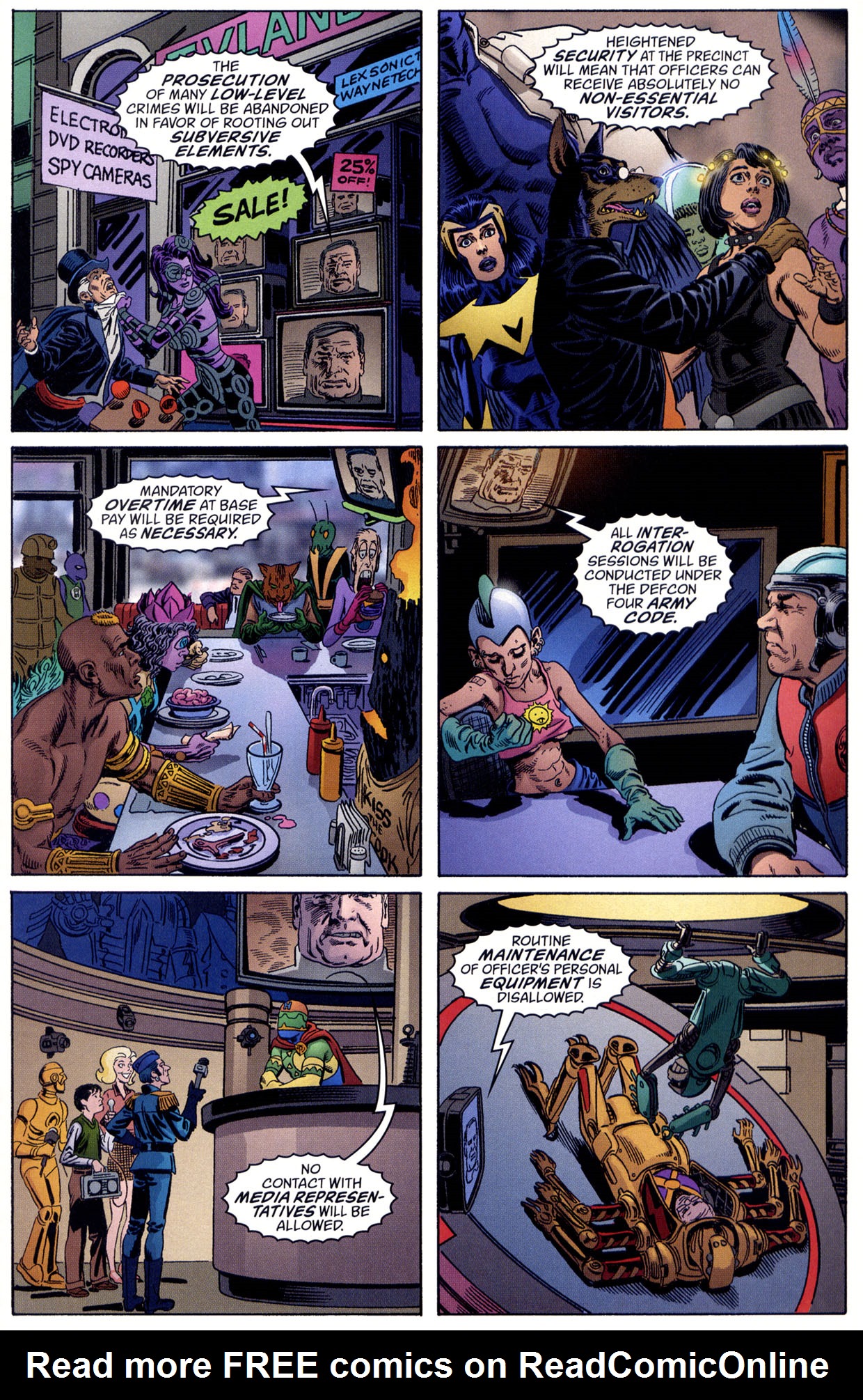 Read online Top 10: Beyond The Farthest Precinct comic -  Issue #2 - 22