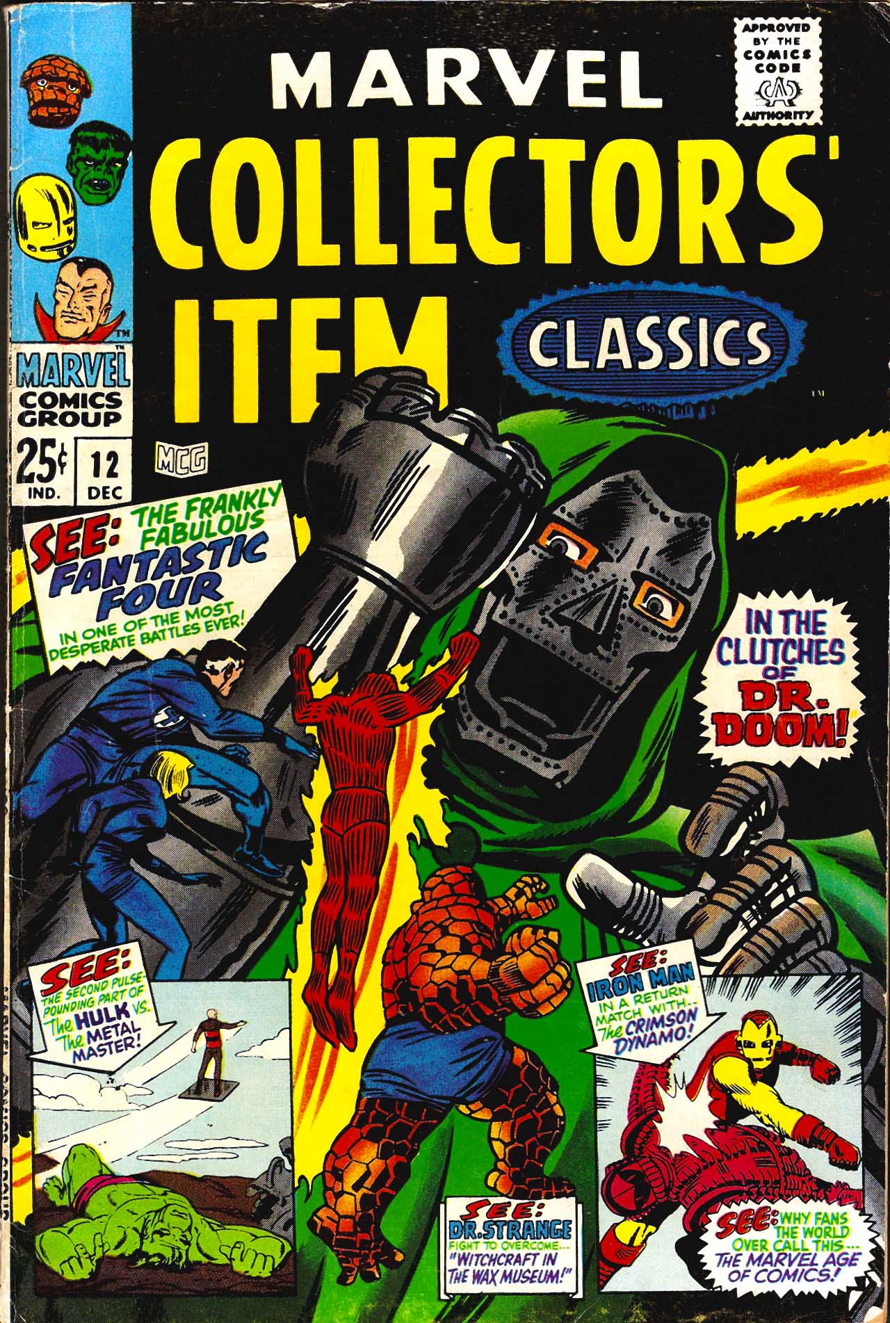 Read online Marvel Collectors' Item Classics comic -  Issue #12 - 1