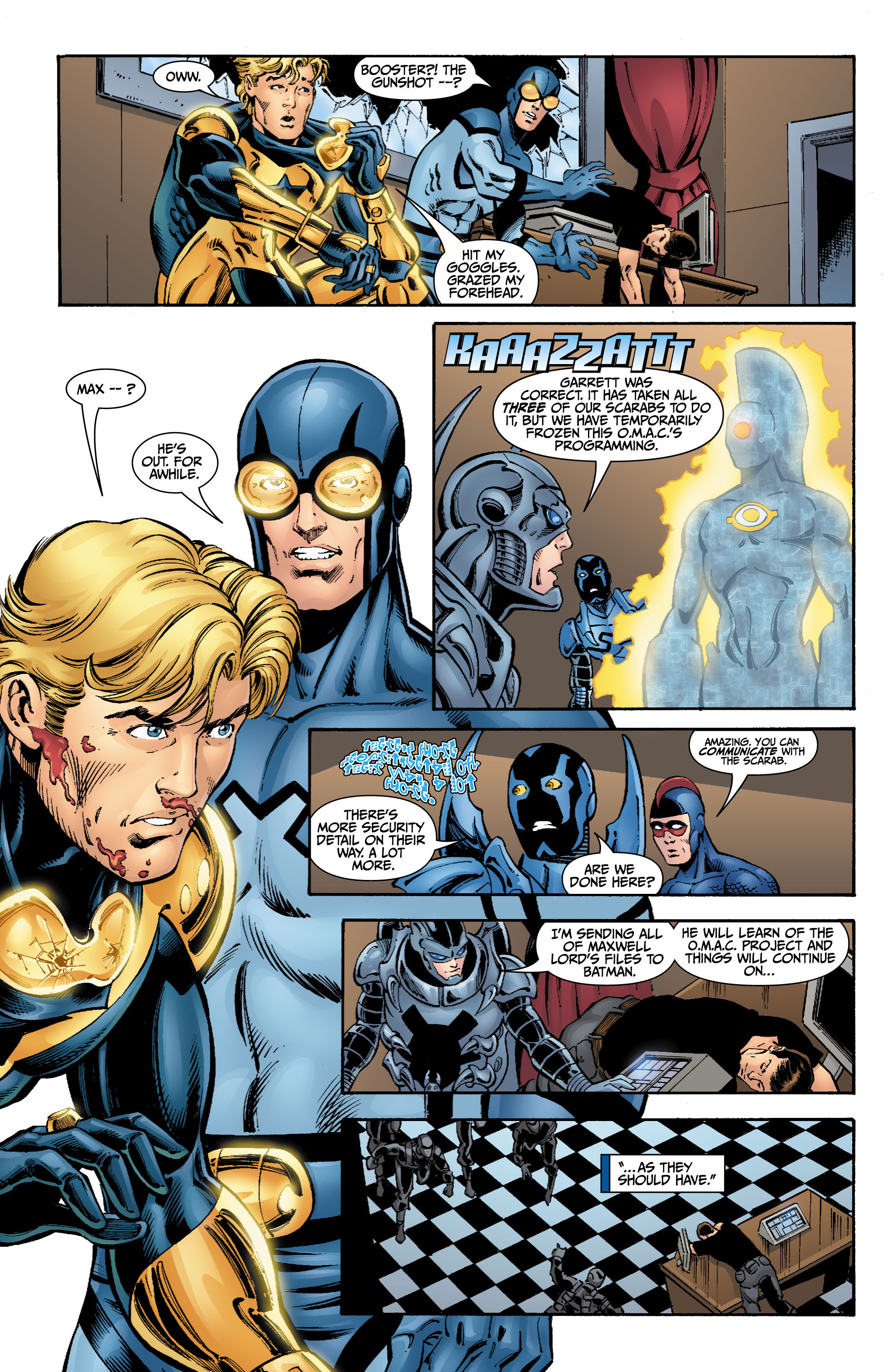 Read online Booster Gold (2007) comic -  Issue #6 - 21