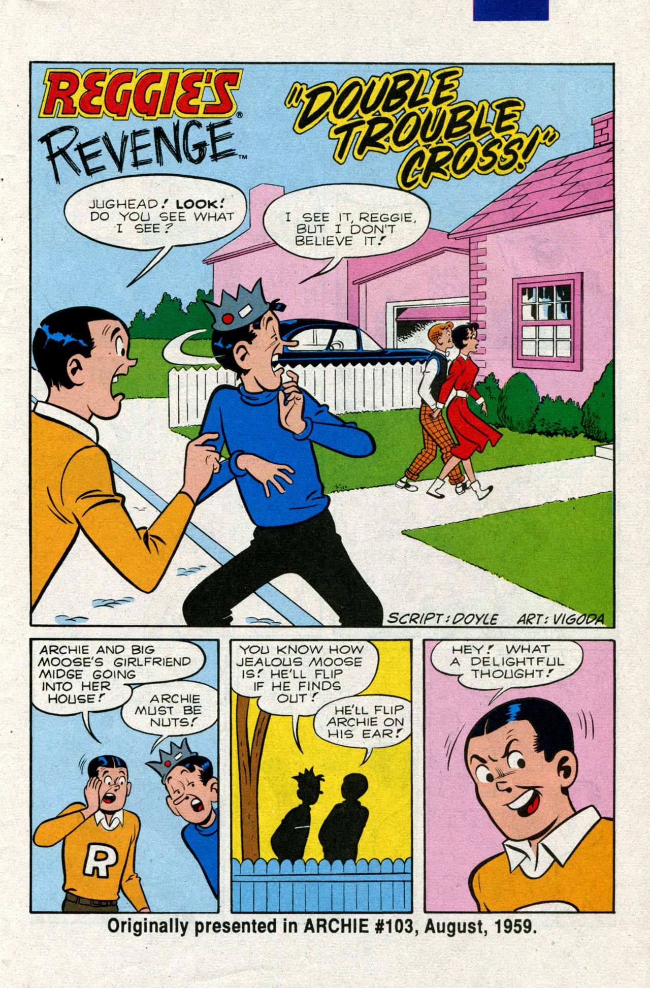 Read online Reggie's Revenge comic -  Issue #1 - 46
