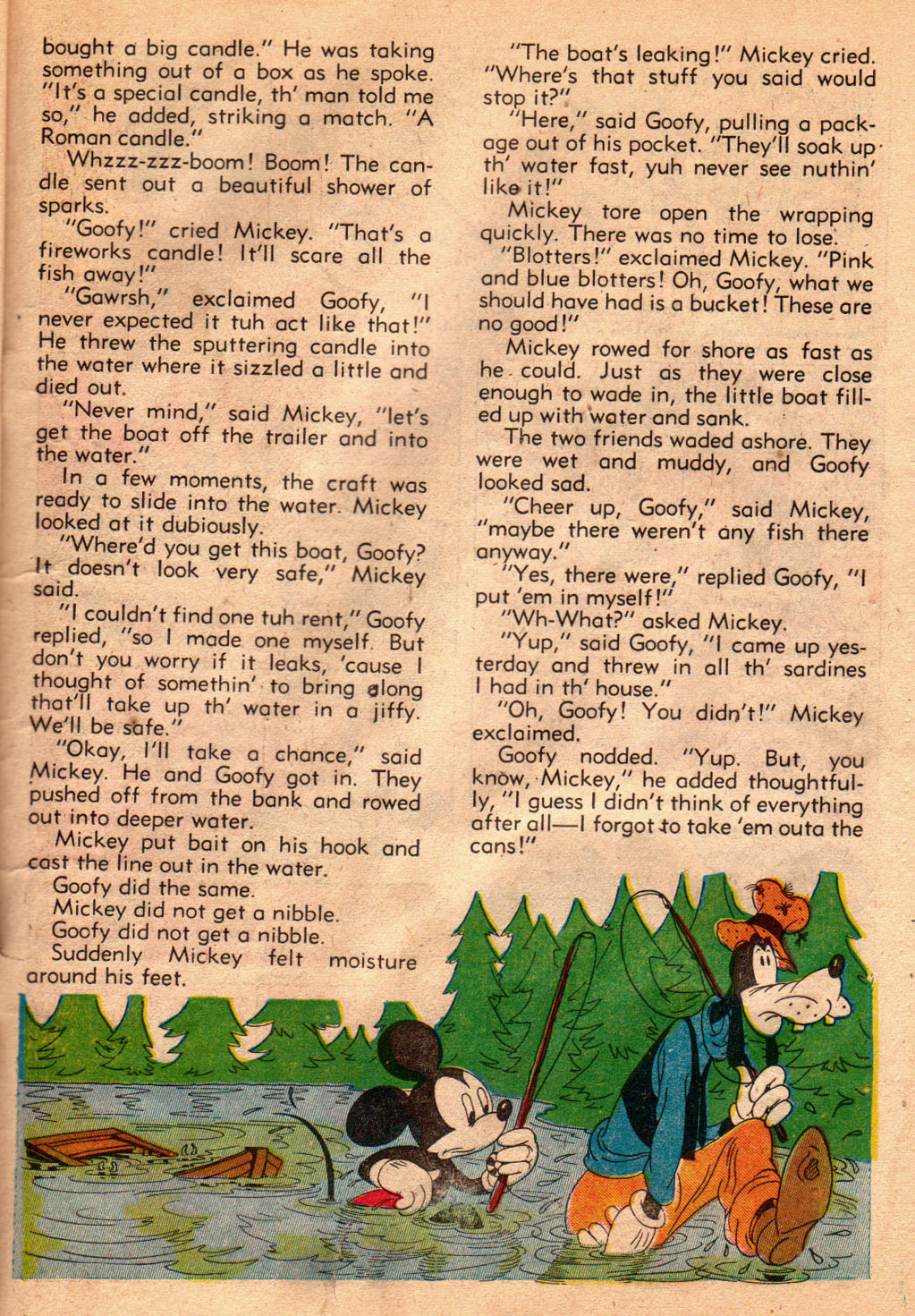 Read online Walt Disney's Comics and Stories comic -  Issue #70 - 35