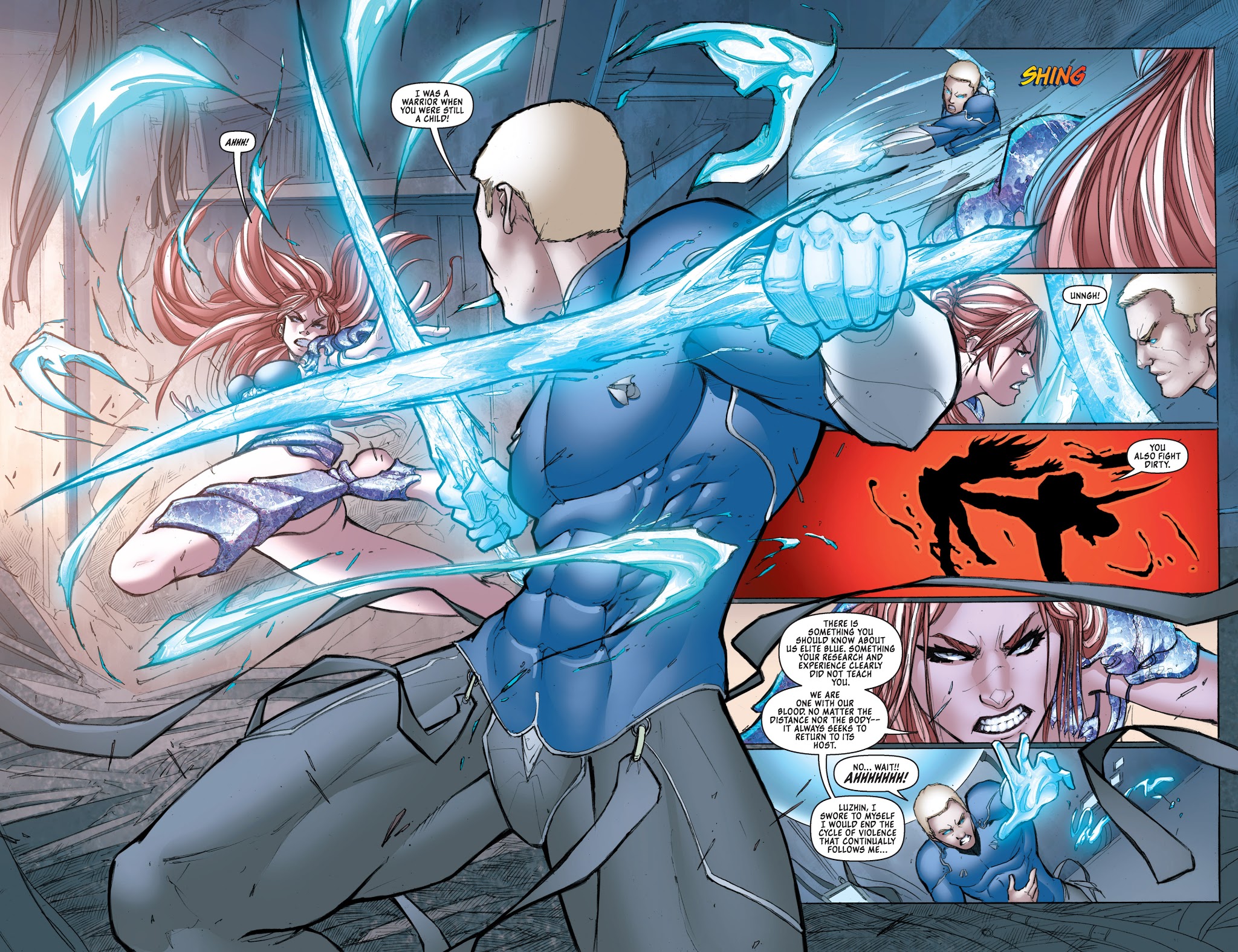 Read online Michael Turner's Fathom: Kiani (2014) comic -  Issue #4 - 17