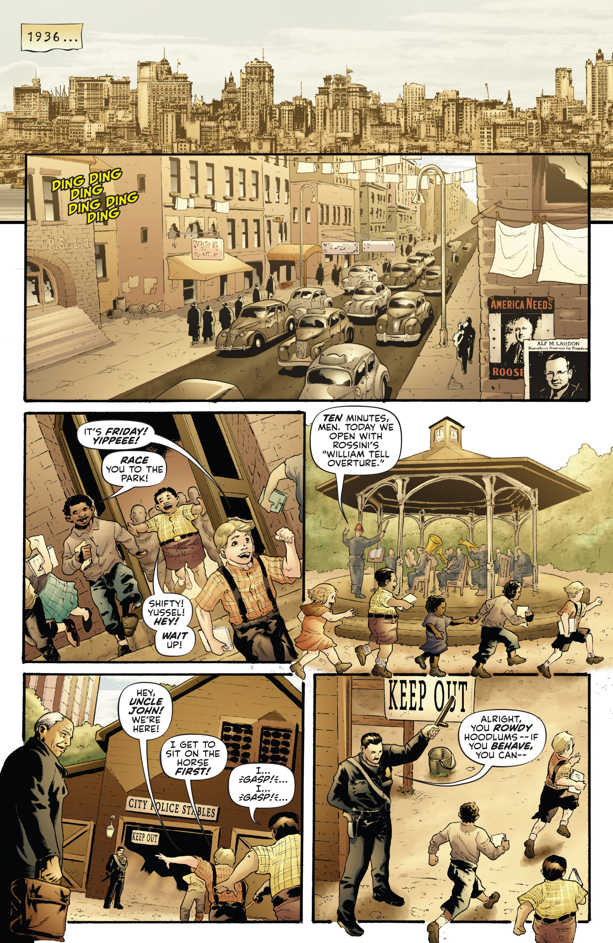 Read online The Lone Ranger/Green Hornet comic -  Issue #1 - 4