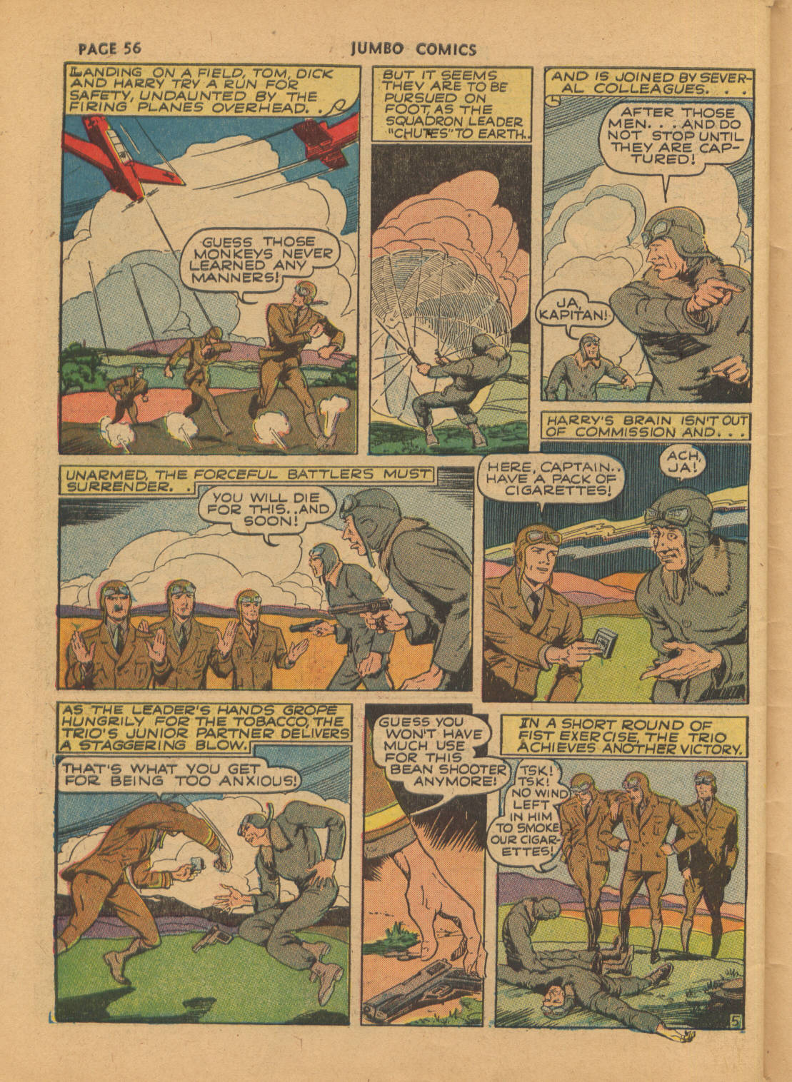 Read online Jumbo Comics comic -  Issue #36 - 58