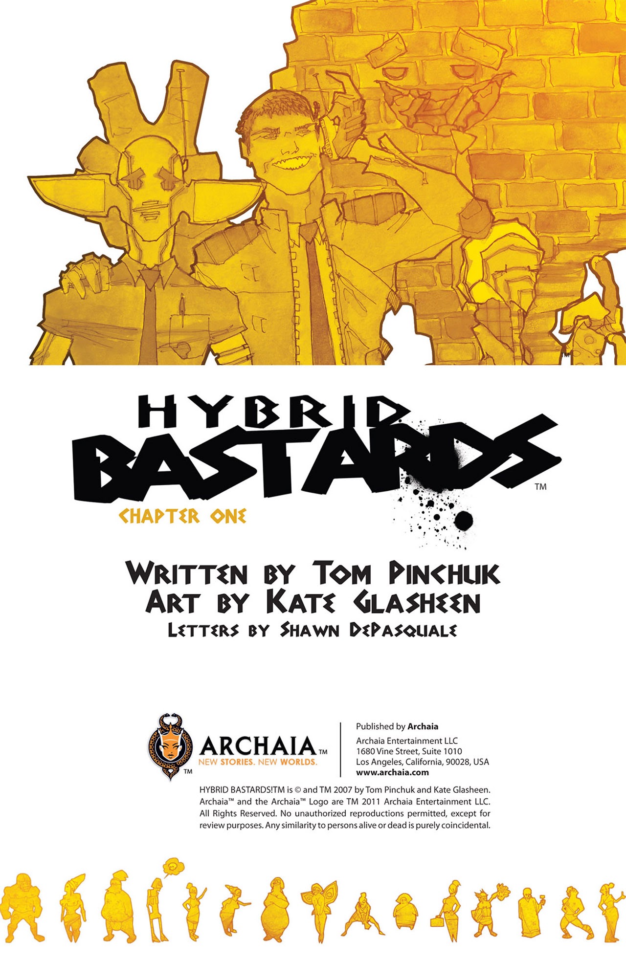 Read online Hybrid Bastards! comic -  Issue #1 - 2