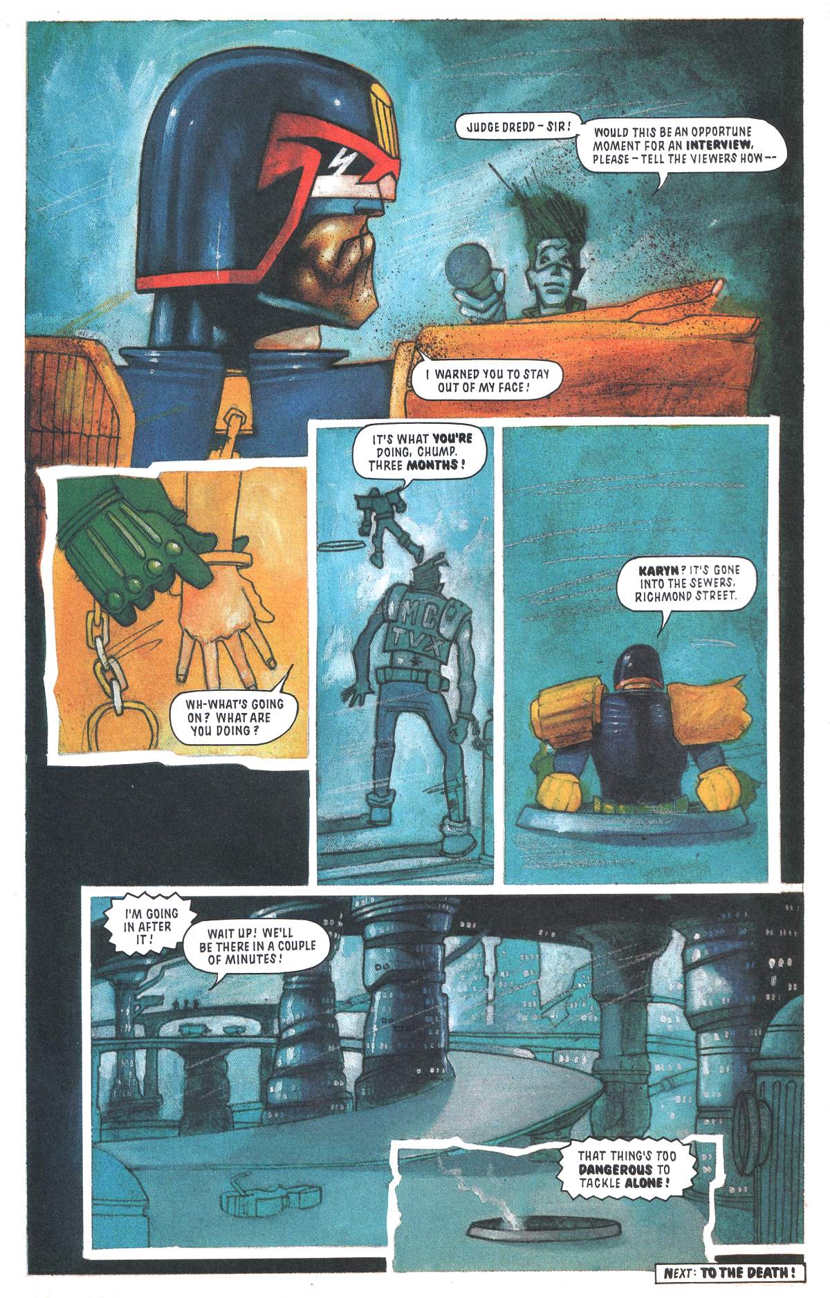 Read online Judge Dredd: The Megazine comic -  Issue #16 - 12