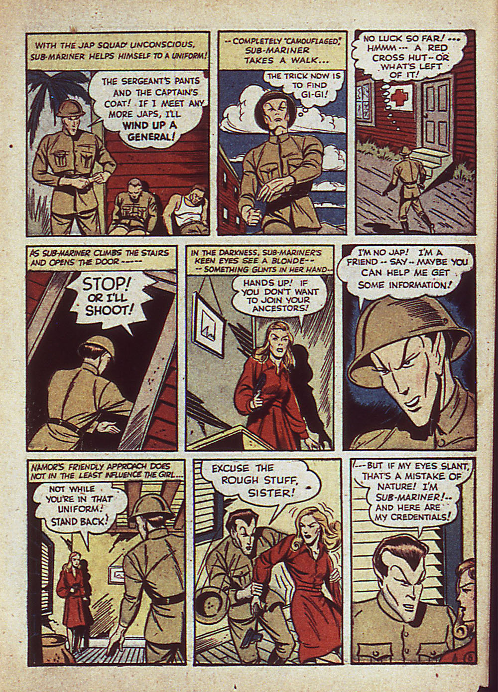 Read online Sub-Mariner Comics comic -  Issue #5 - 30