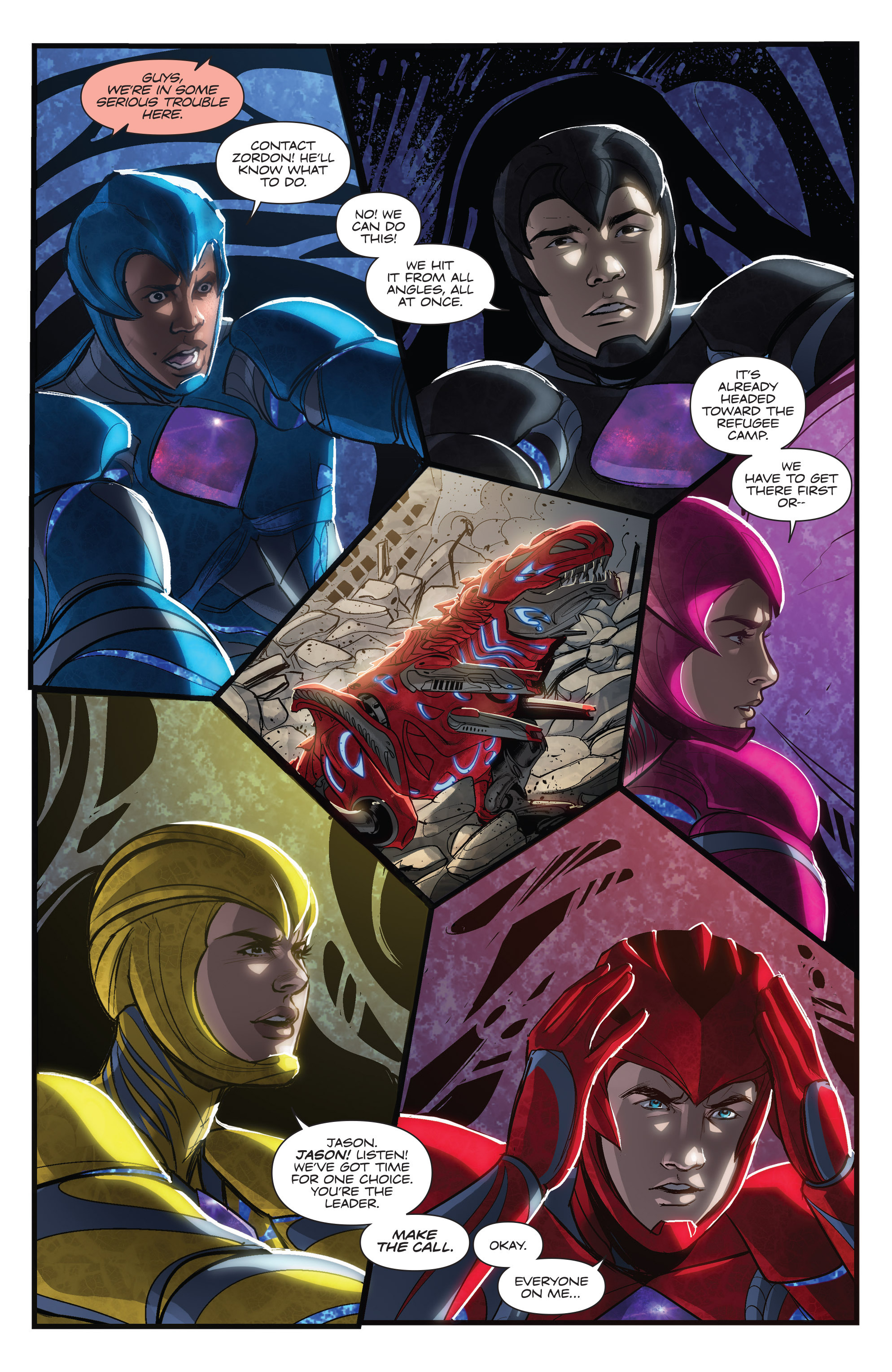 Read online Saban's Power Rangers: Aftershock comic -  Issue # Full - 50