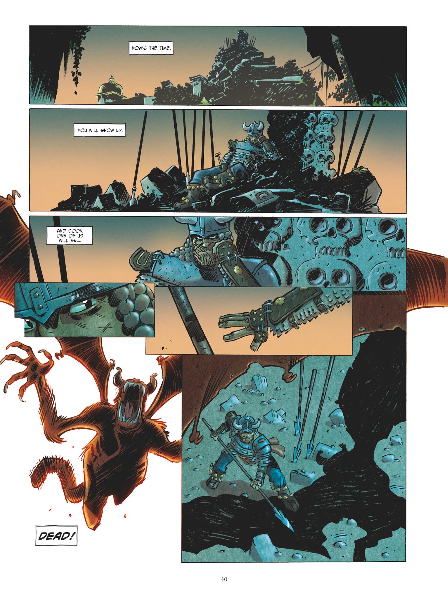 Read online Conan le Cimmérien - La Reine de la côte noire comic -  Issue #1 - 40