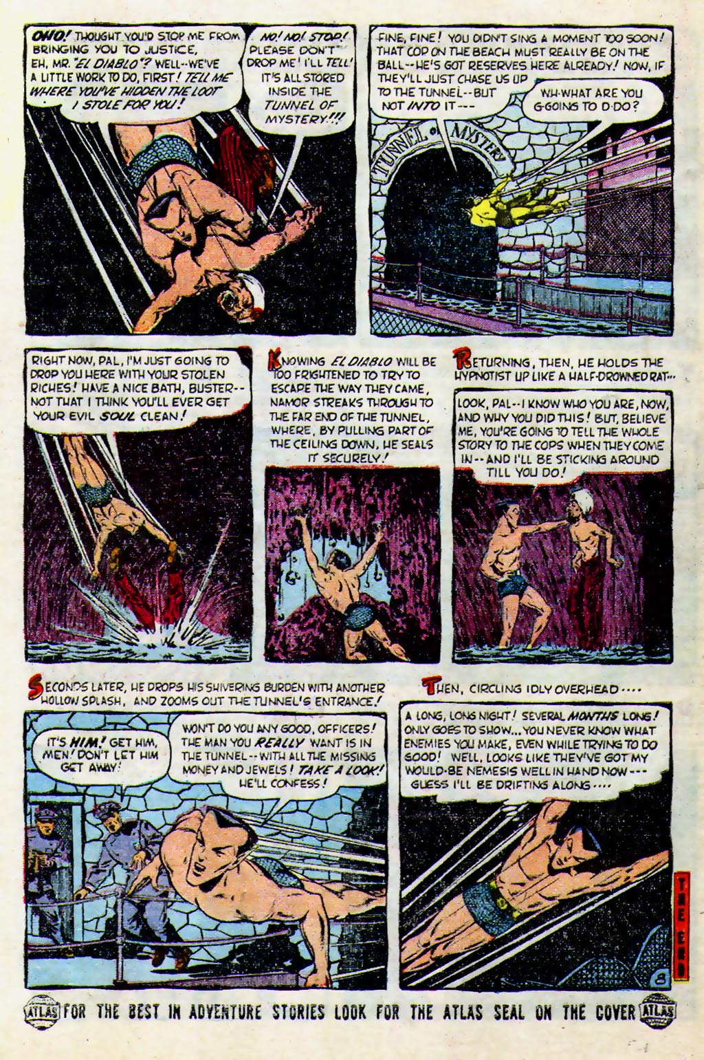 Read online Sub-Mariner Comics comic -  Issue #39 - 31
