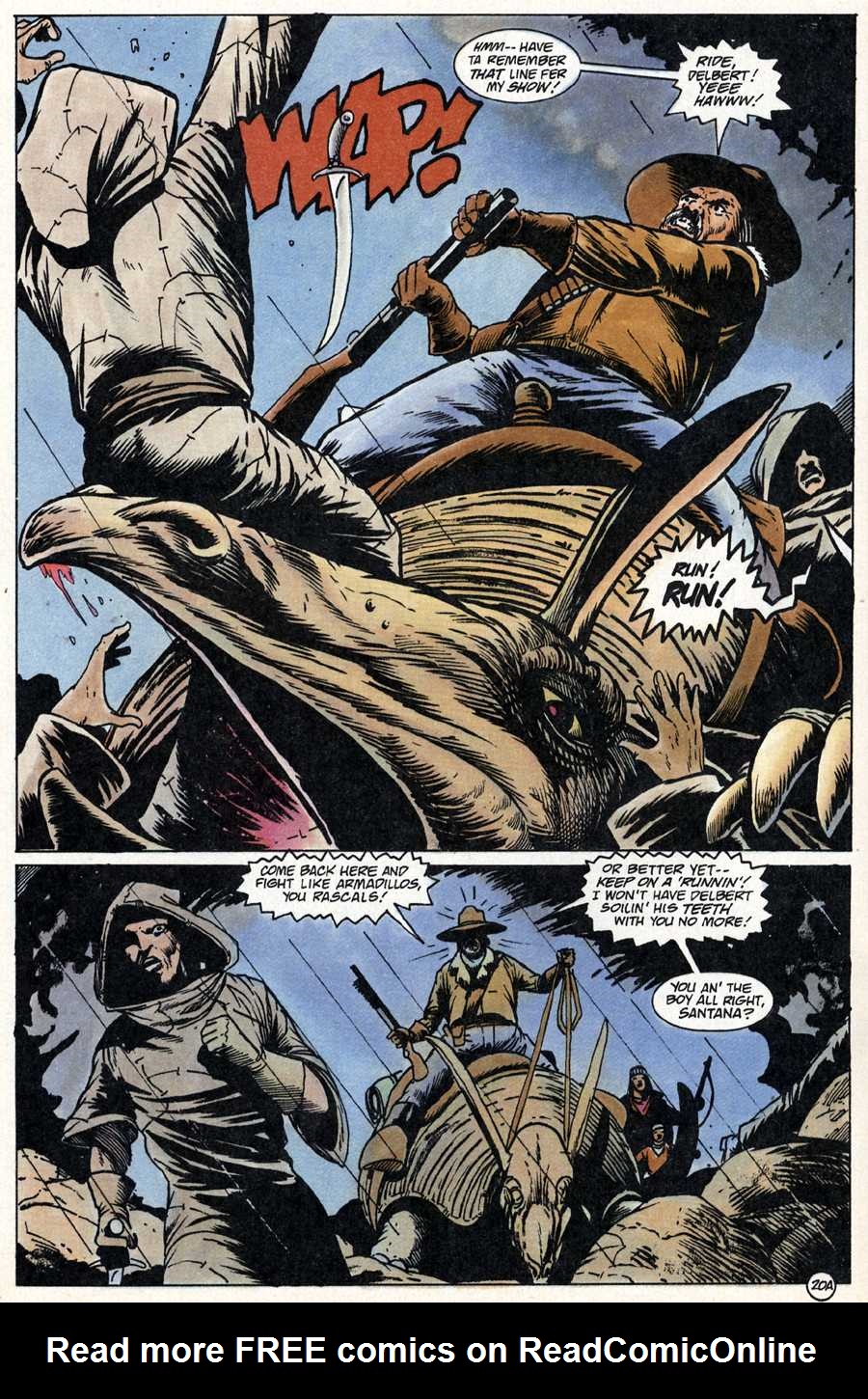 Read online Scout: War Shaman comic -  Issue #8 - 21