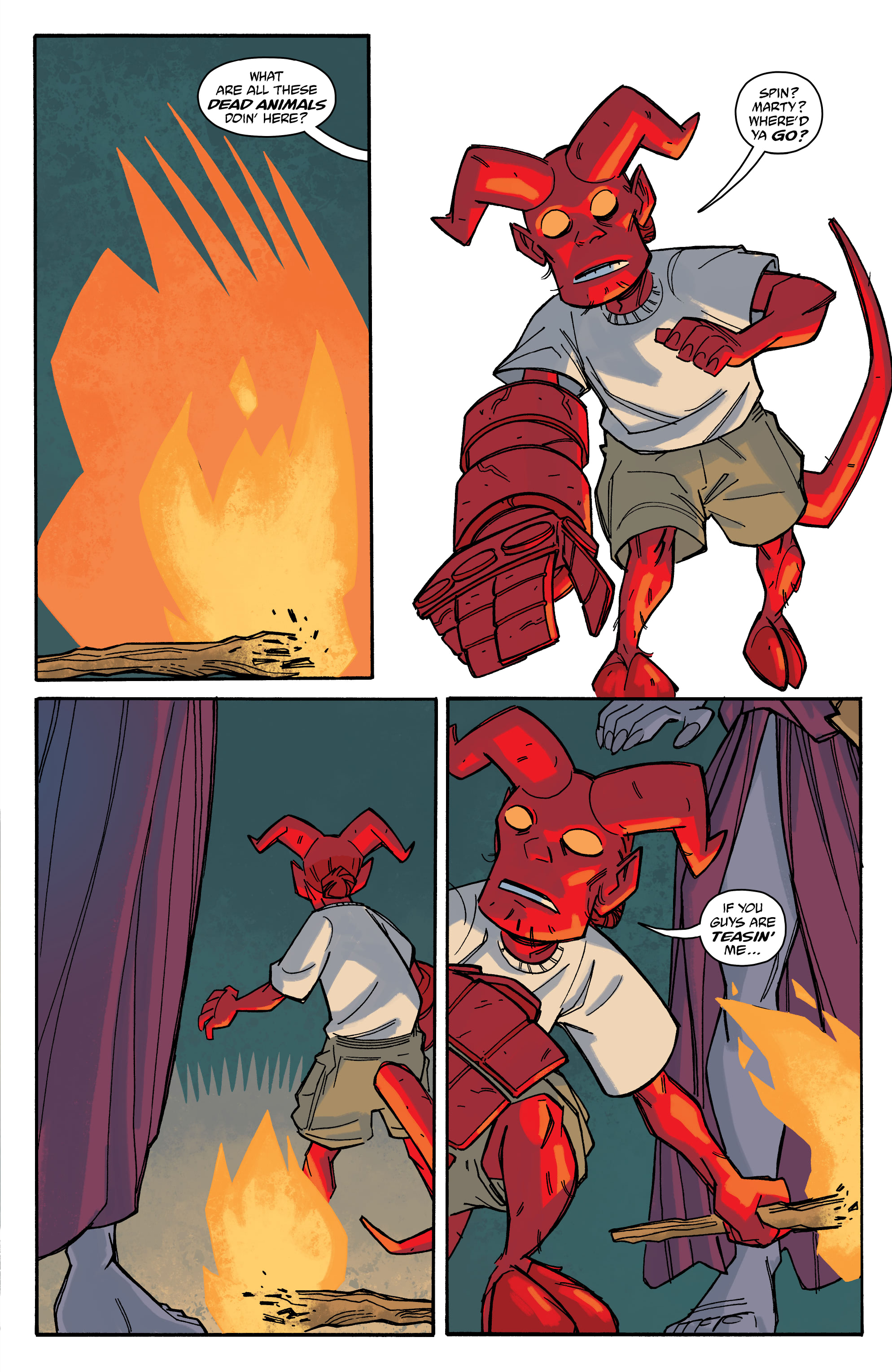 Read online Young Hellboy comic -  Issue #3 - 11