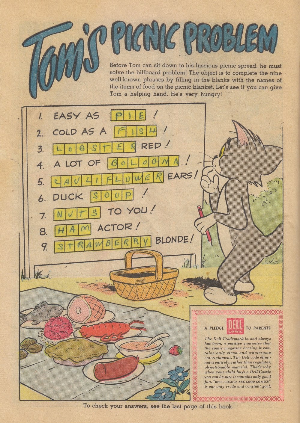 Read online Tom & Jerry Picnic Time comic -  Issue # TPB - 99