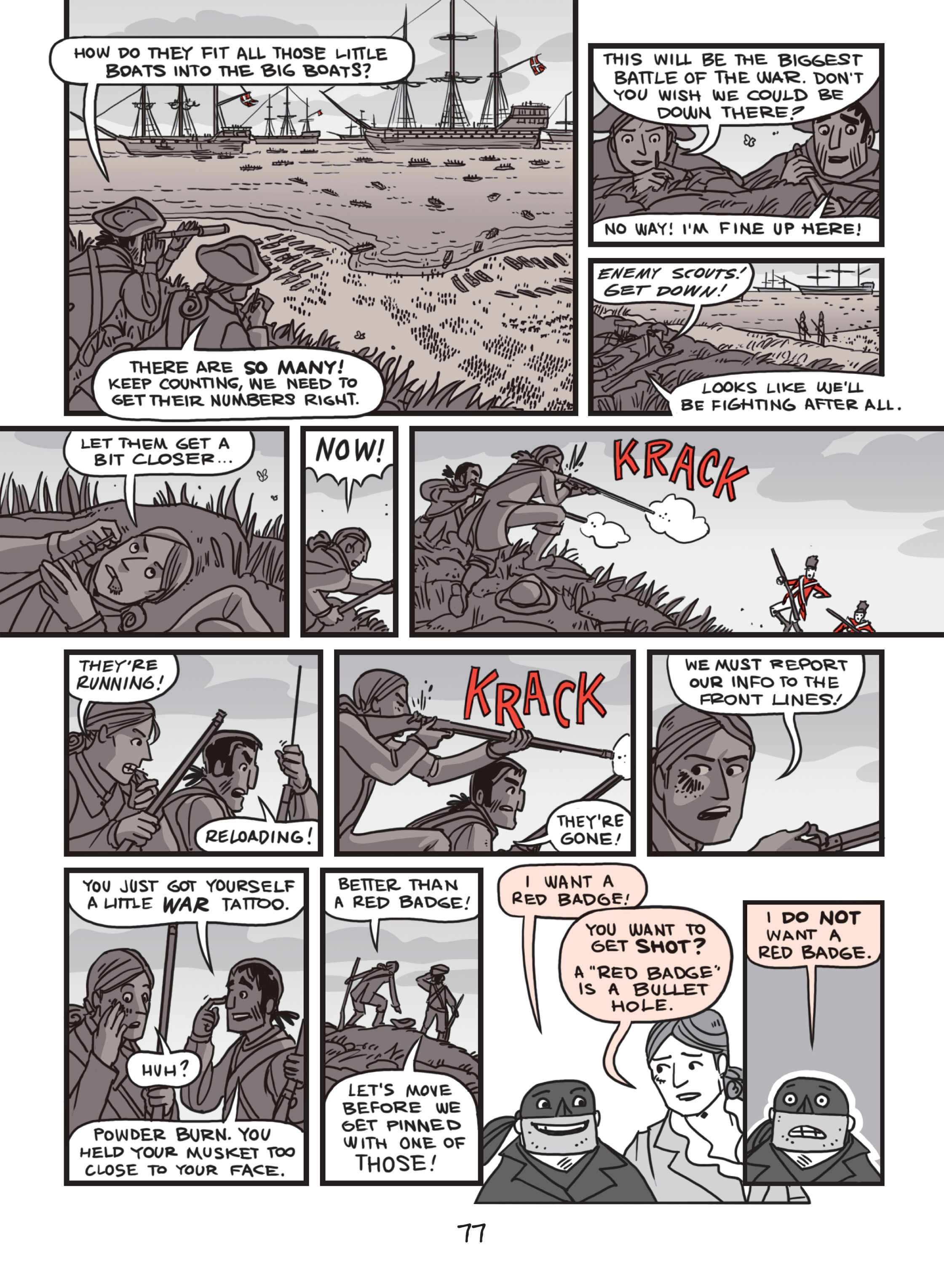Read online Nathan Hale's Hazardous Tales comic -  Issue # TPB 1 - 78