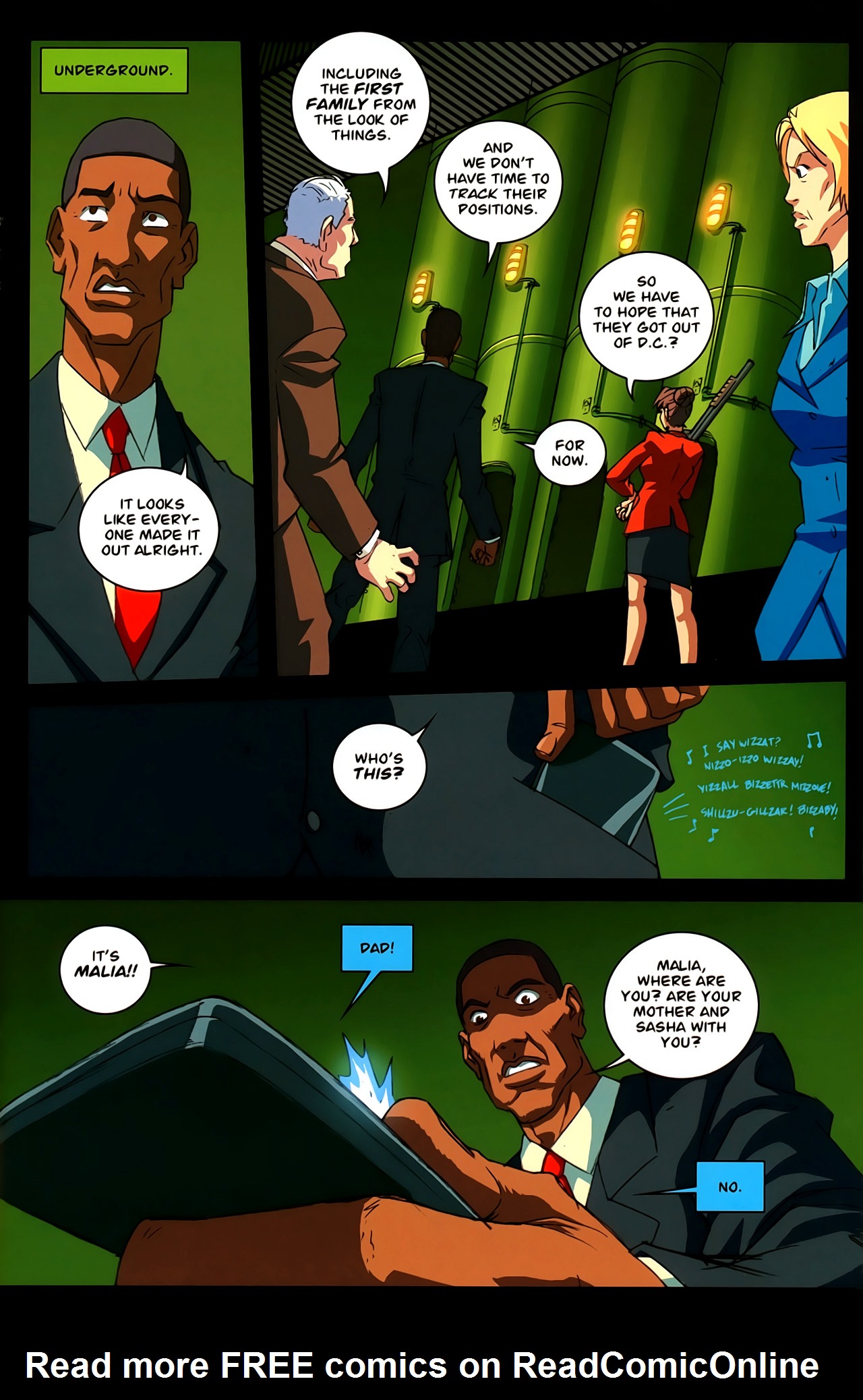 Read online President Evil comic -  Issue #2 - 12