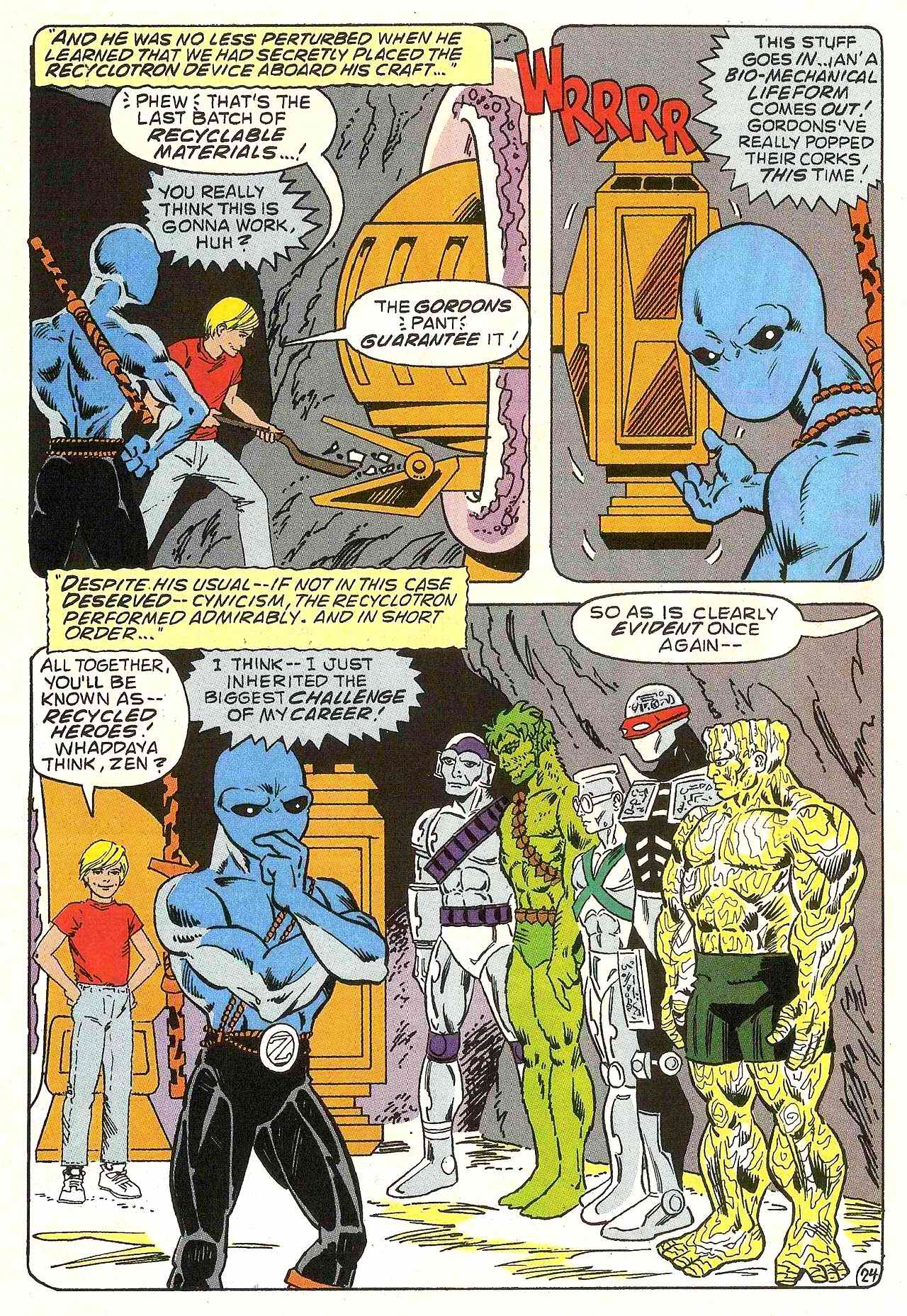 Read online Zen Intergalactic Ninja (1992) comic -  Issue #1 - 25