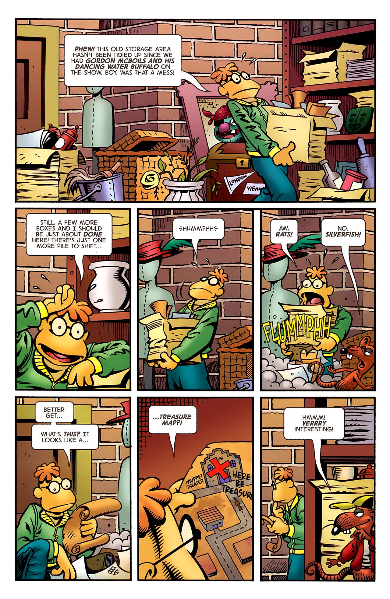 Read online The Muppet Show: The Treasure of Peg-Leg Wilson comic -  Issue #1 - 3