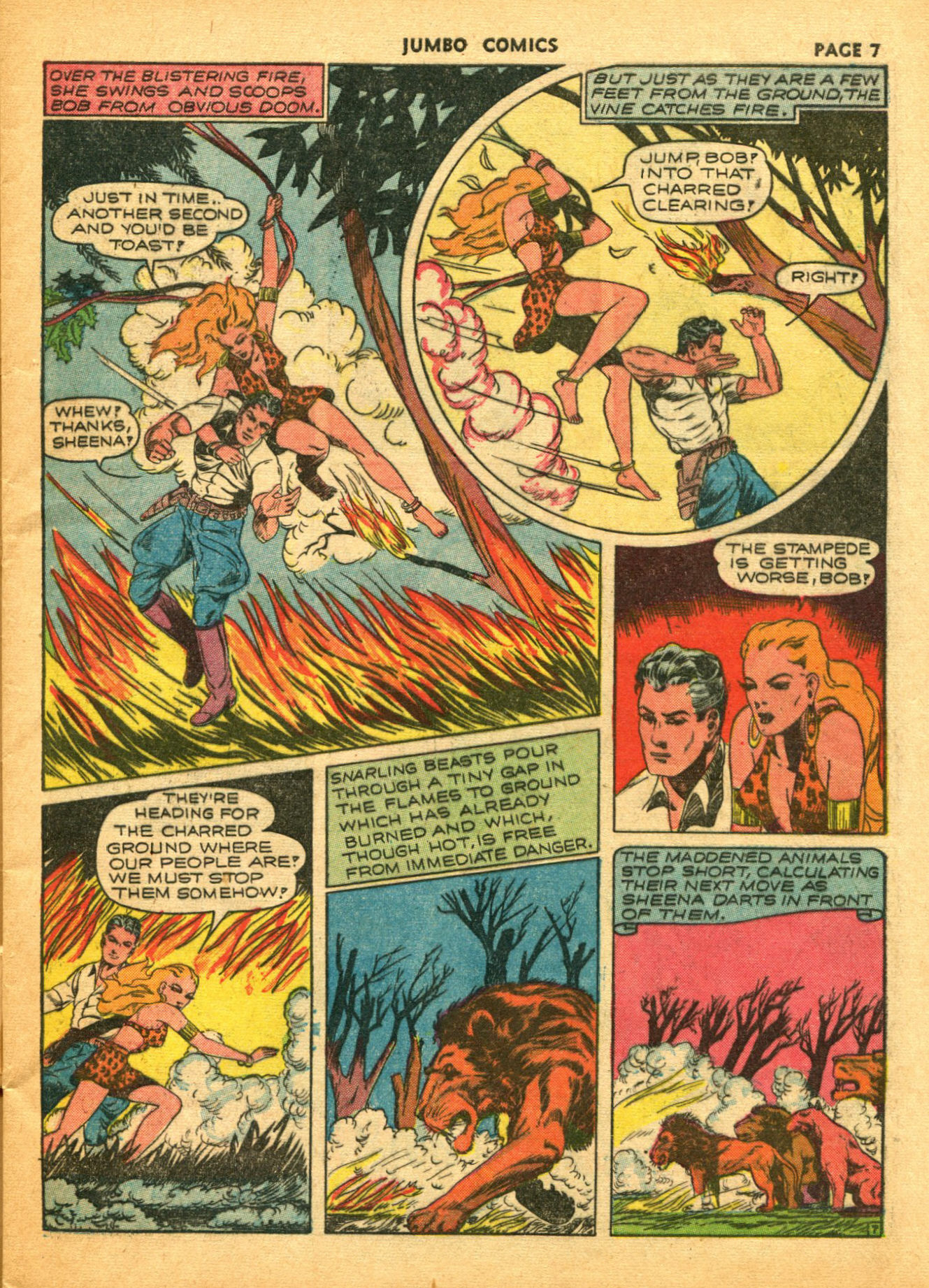 Read online Jumbo Comics comic -  Issue #34 - 10