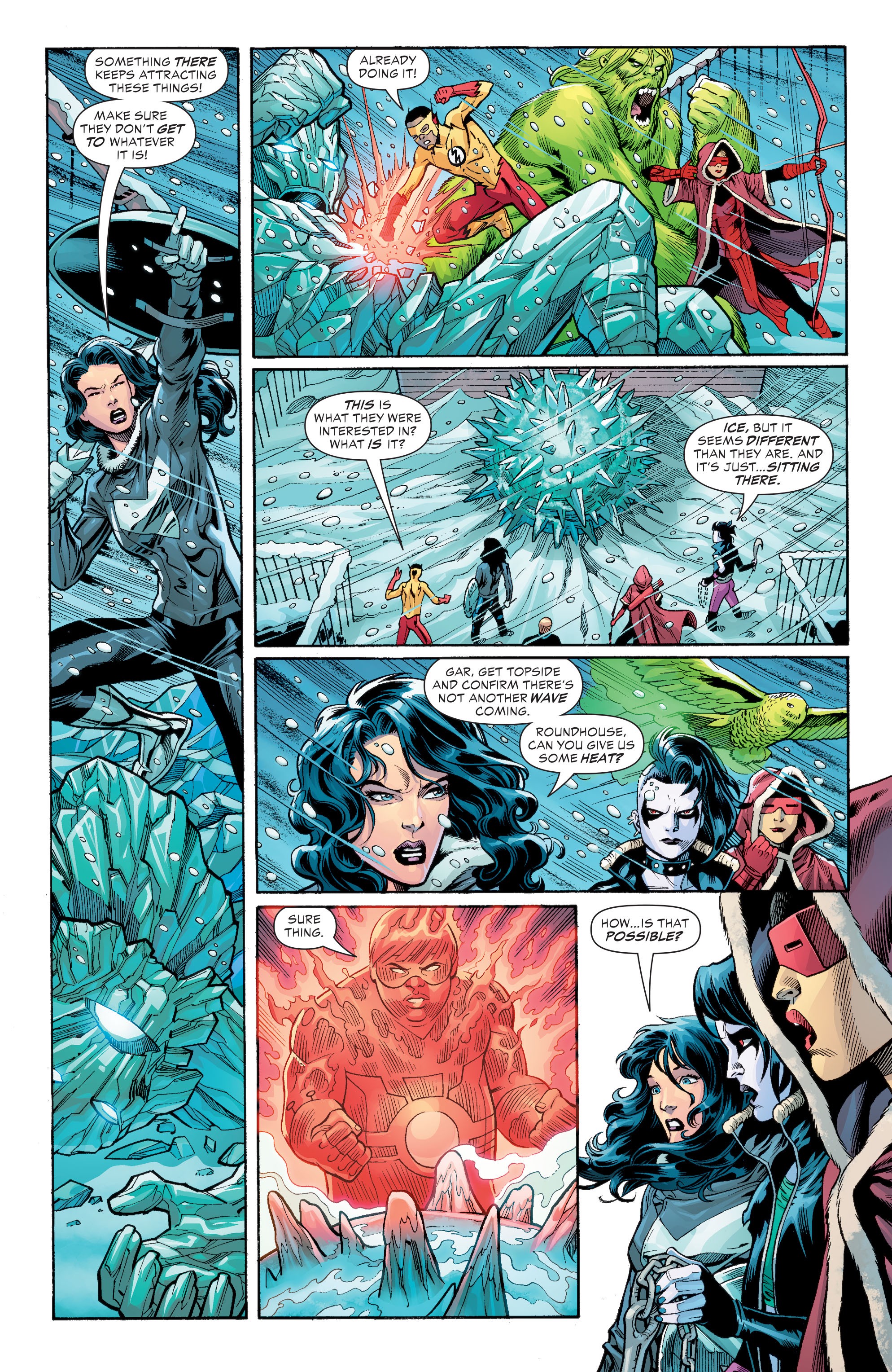 Read online Teen Titans: Endless Winter Special comic -  Issue # Full - 13